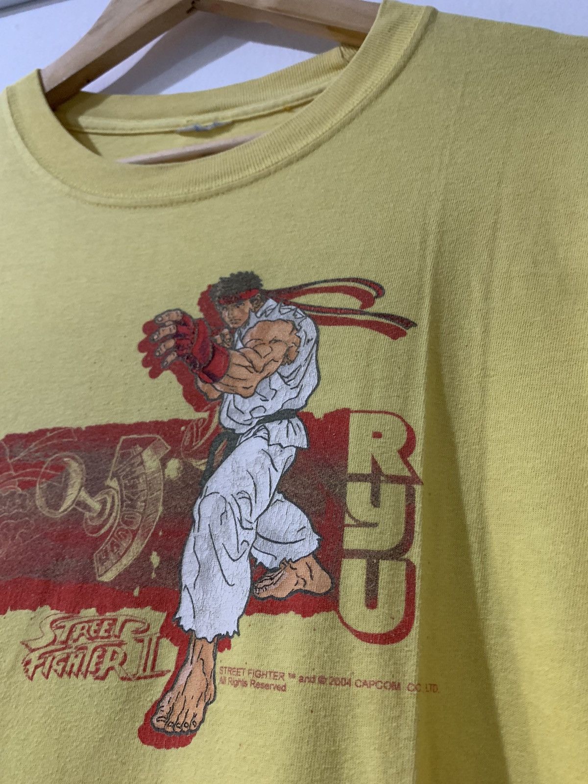 Playstation Vintage 2004 Street Fighter Solo Ryu Tshirt Size US L / EU 52-54 / 3 - 3 Thumbnail