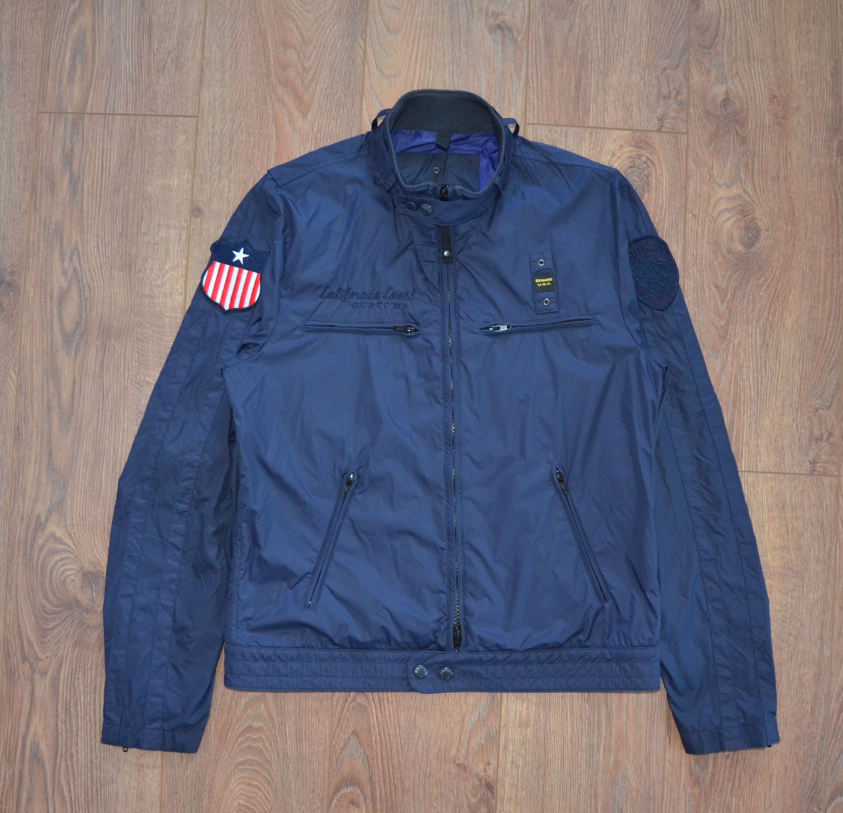 Other Blauer U.S.A. Women's Light Jacket Navy Size L Casual Nylon Size L / US 10 / IT 46 - 22 Thumbnail