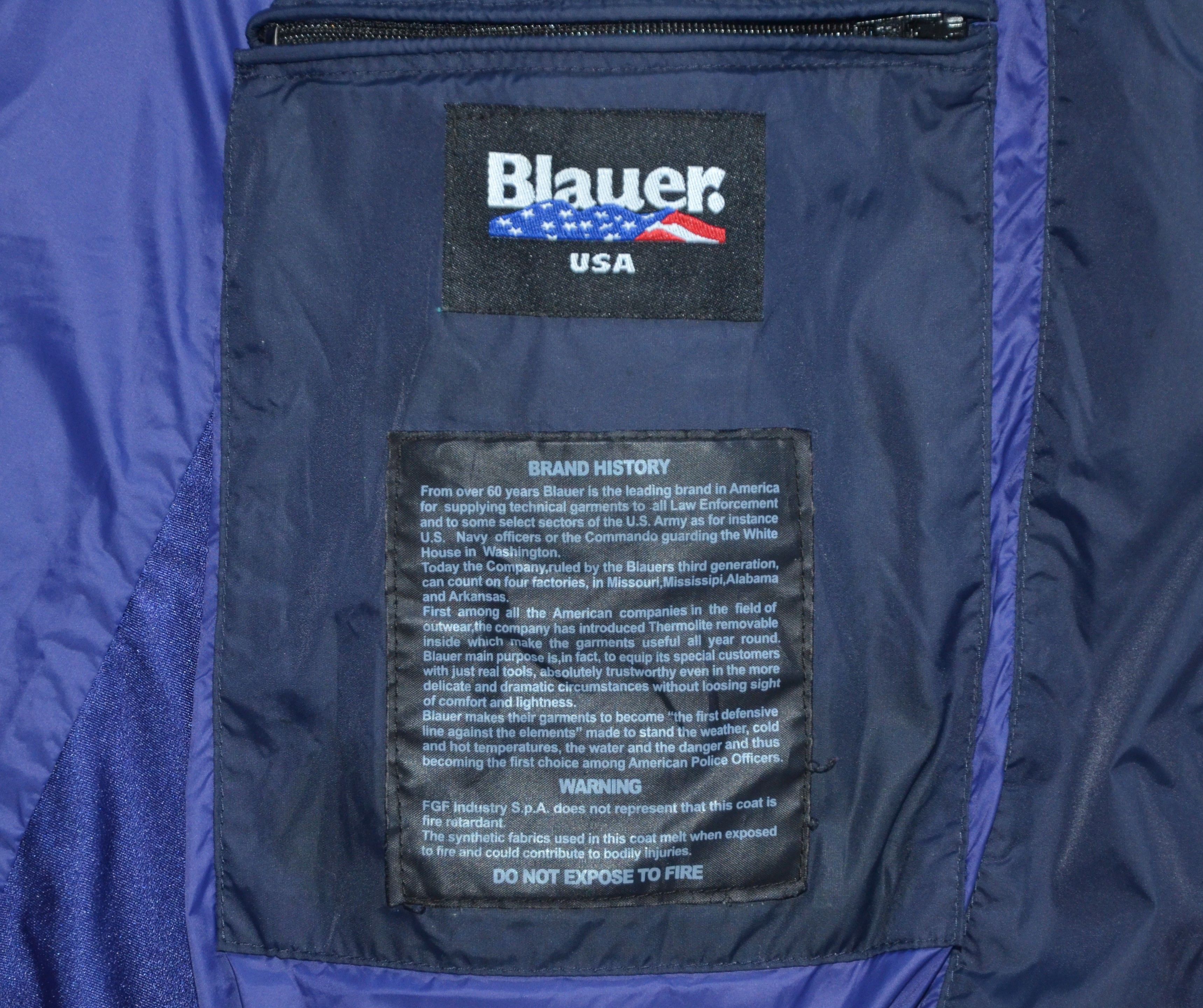 Other Blauer U.S.A. Women's Light Jacket Navy Size L Casual Nylon Size L / US 10 / IT 46 - 14 Thumbnail