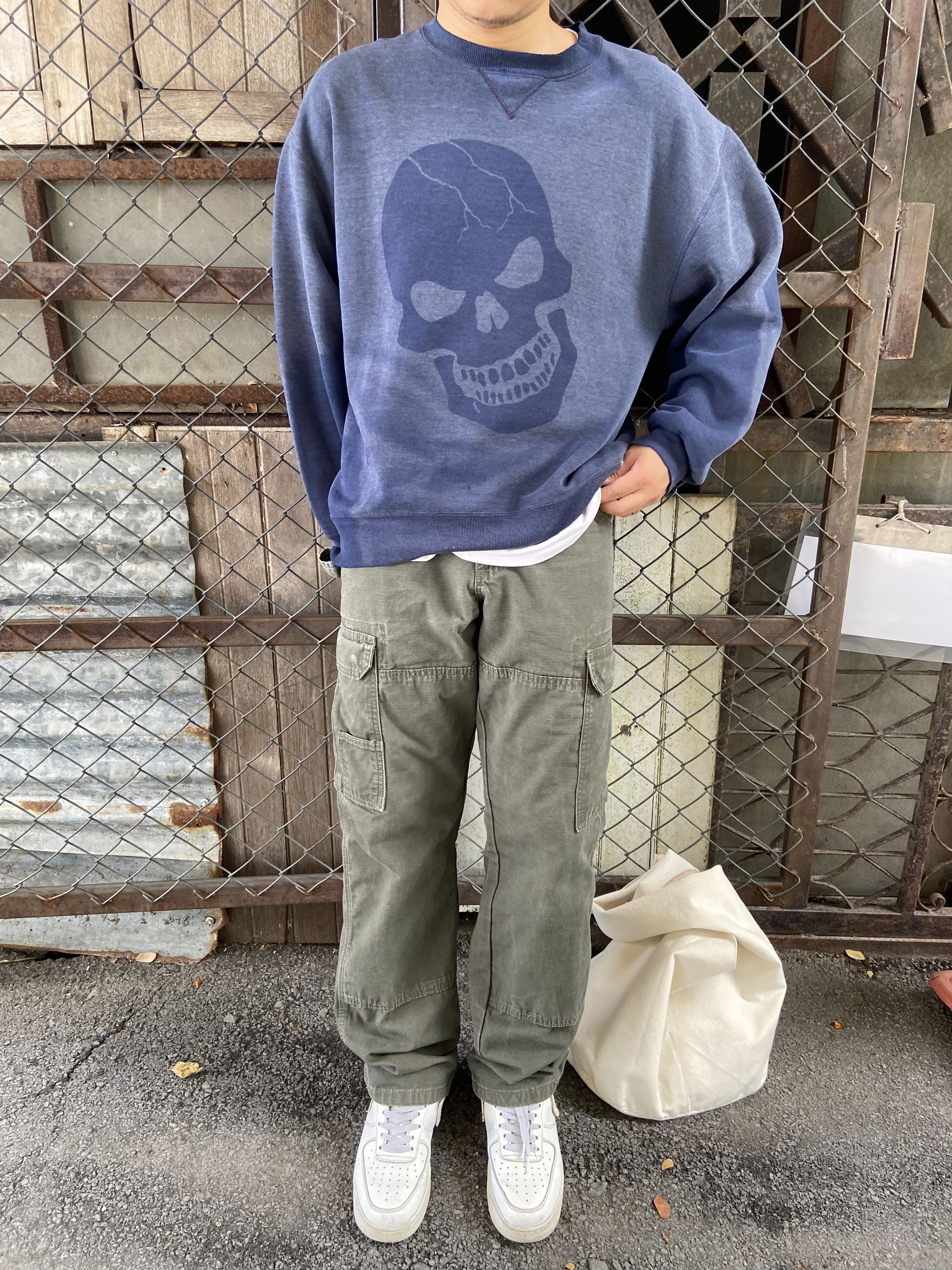 Wrangler VINTAGE GREEN RIGGS WORKWEAR CARGO Pants Size US 30 / EU 46 - 12 Thumbnail