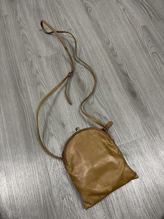 Issey Miyake Tsumori Chisato Carry leather small fanny sling bag