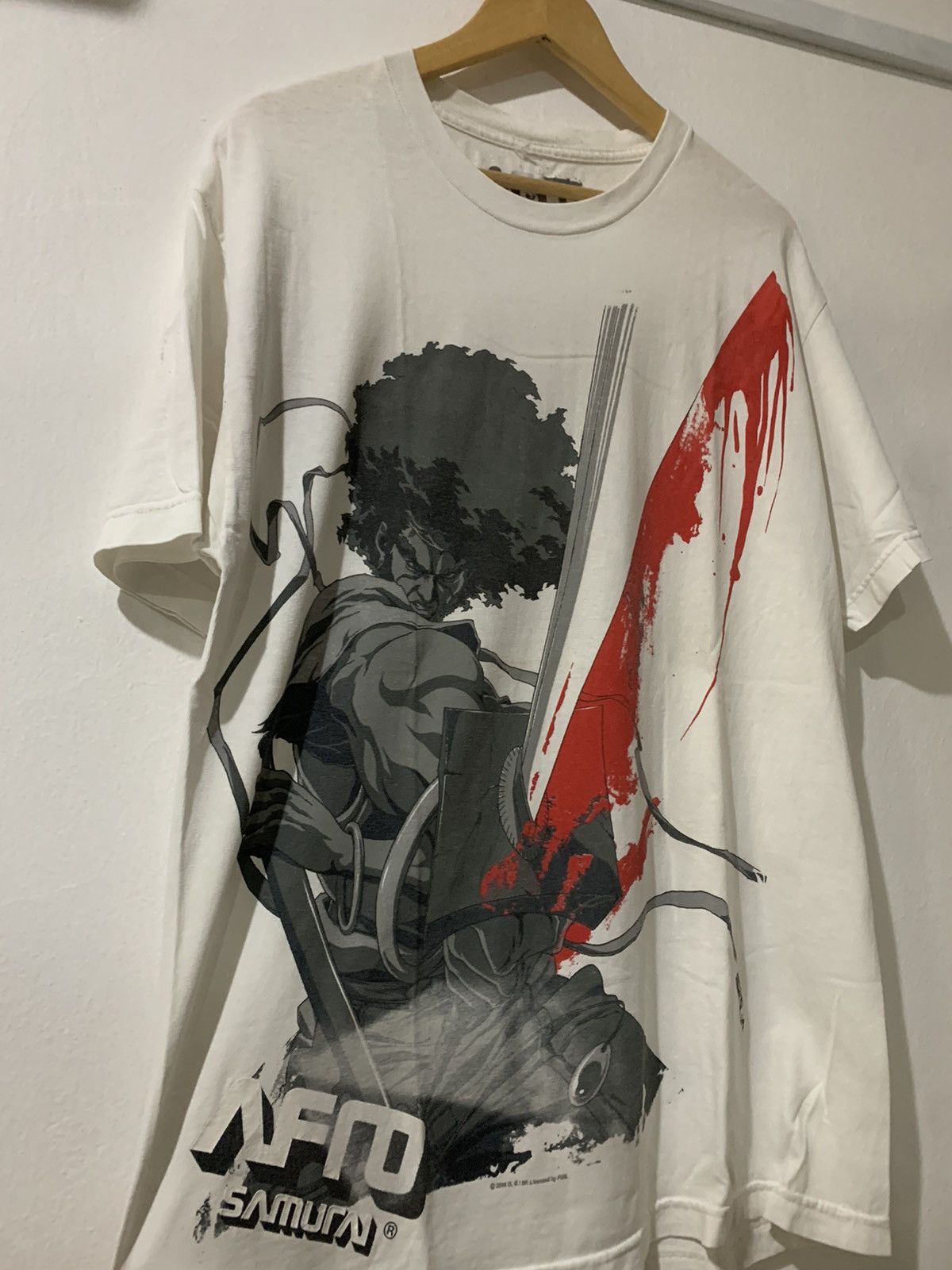 Vintage 2006 Afro Samurai Anime Tshirt