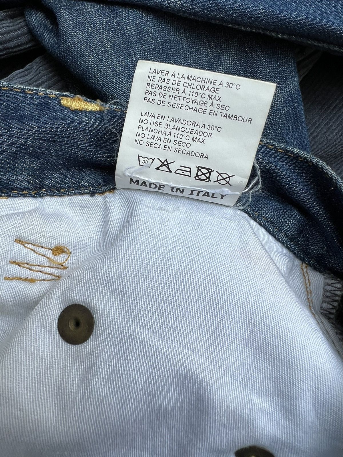 R13 R13 Made in Italy Stretchable Denim Jeans Size US 28 / EU 44 - 23 Thumbnail
