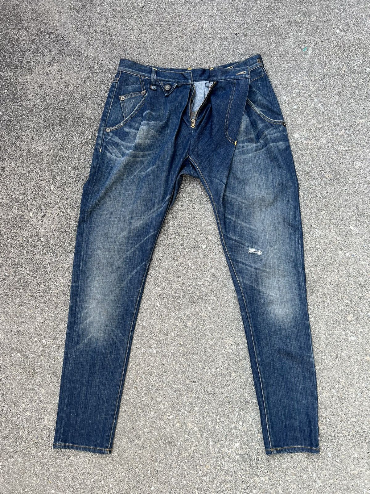R13 R13 Made in Italy Stretchable Denim Jeans Size US 28 / EU 44 - 2 Thumbnail