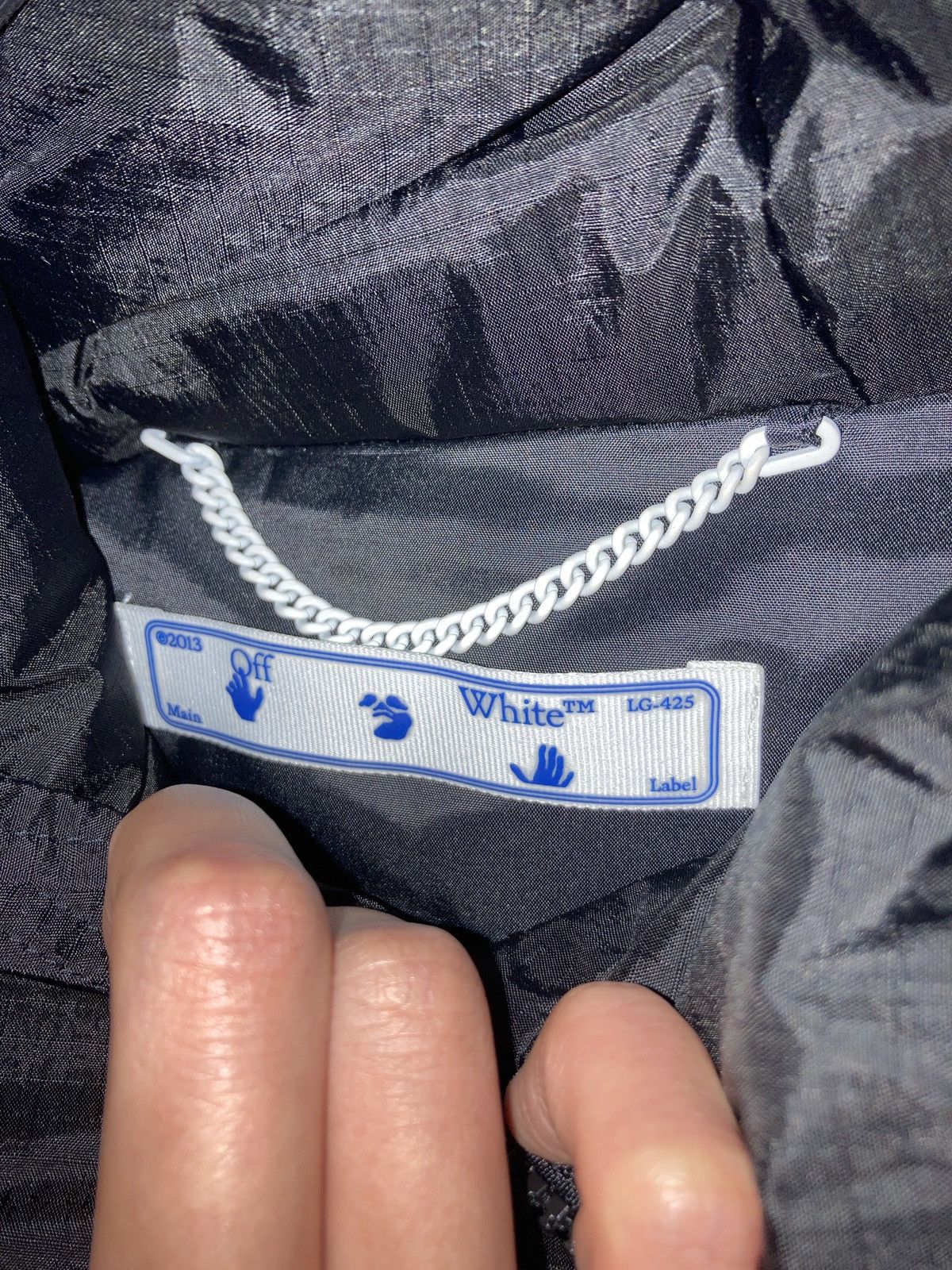 Off-White Off-white long down puffer coat logo Size US M / EU 48-50 / 2 - 4 Thumbnail
