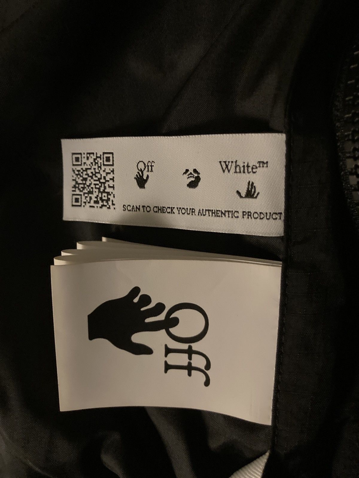 Off-White Off-white long down puffer coat logo Size US M / EU 48-50 / 2 - 6 Thumbnail