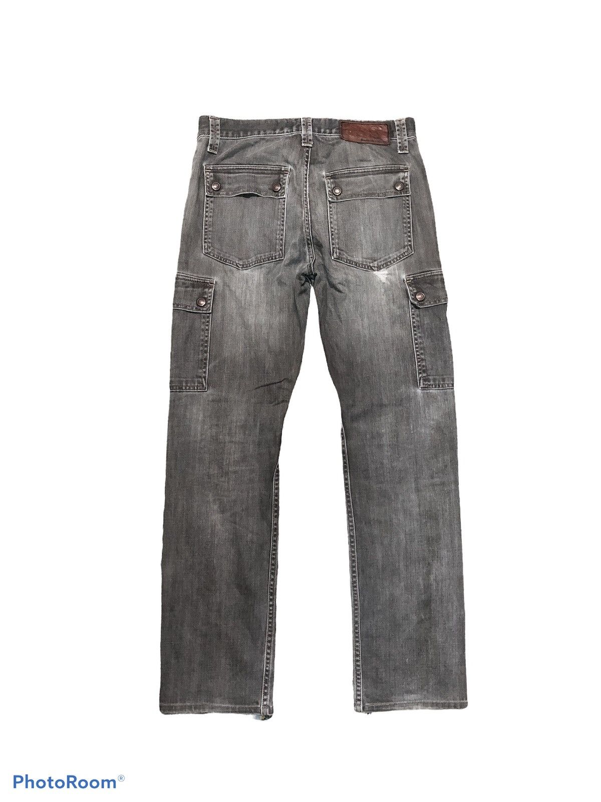 Japanese Brand BACK NUMBER CARGO DENIM Size US 32 / EU 48 - 2 Thumbnail