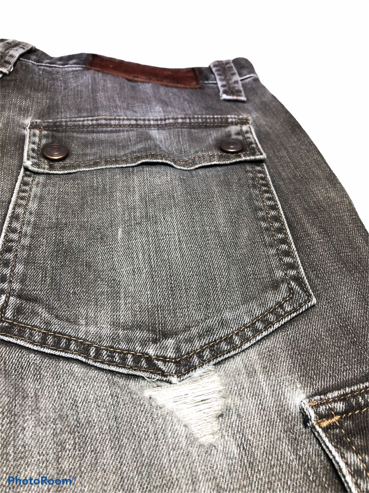 Japanese Brand BACK NUMBER CARGO DENIM Size US 32 / EU 48 - 4 Thumbnail