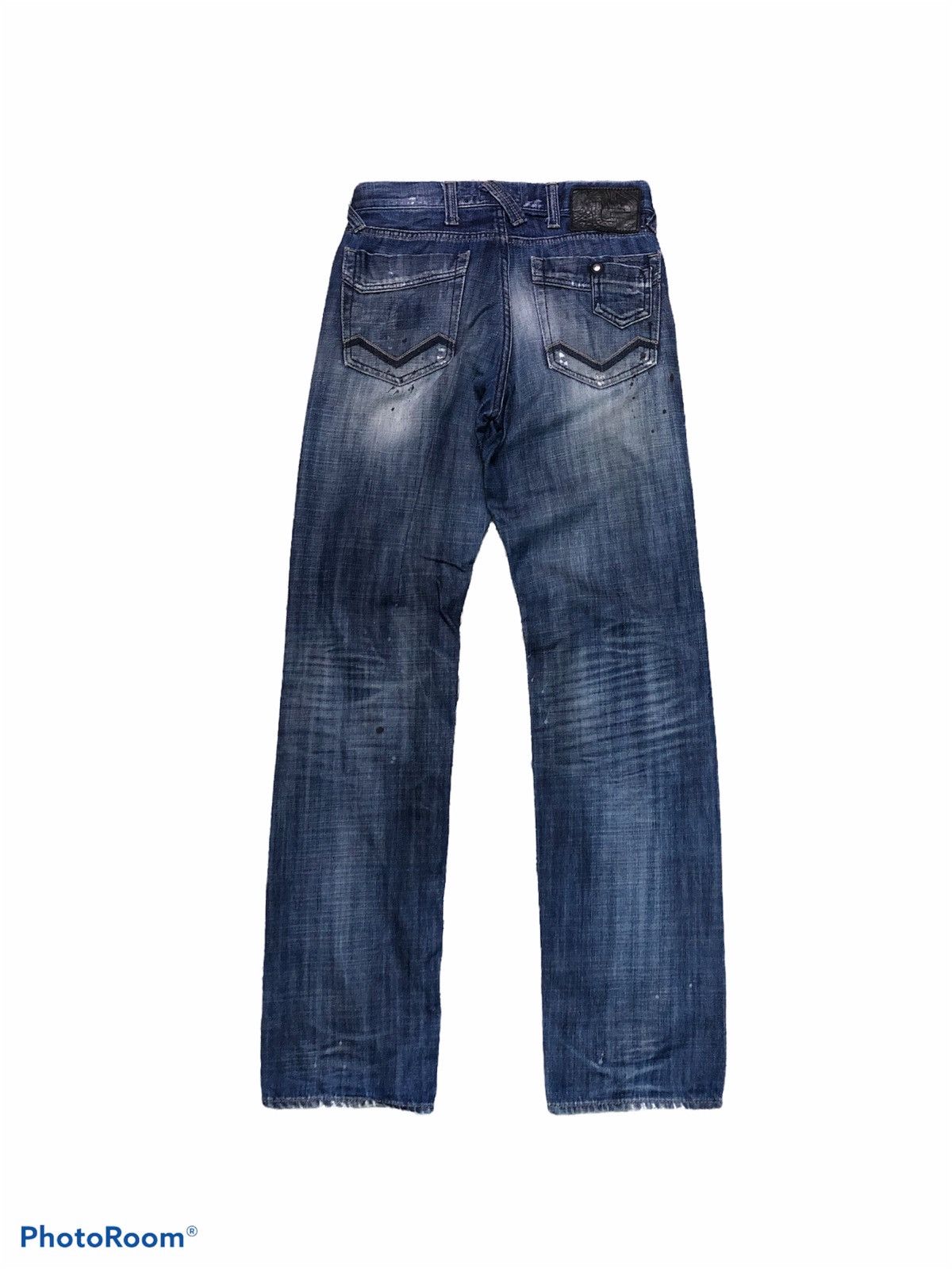 Energie ENERGIE KROLL DISTRESSED SPLATTER PAINT DENIM Size US 30 / EU 46 - 2 Thumbnail