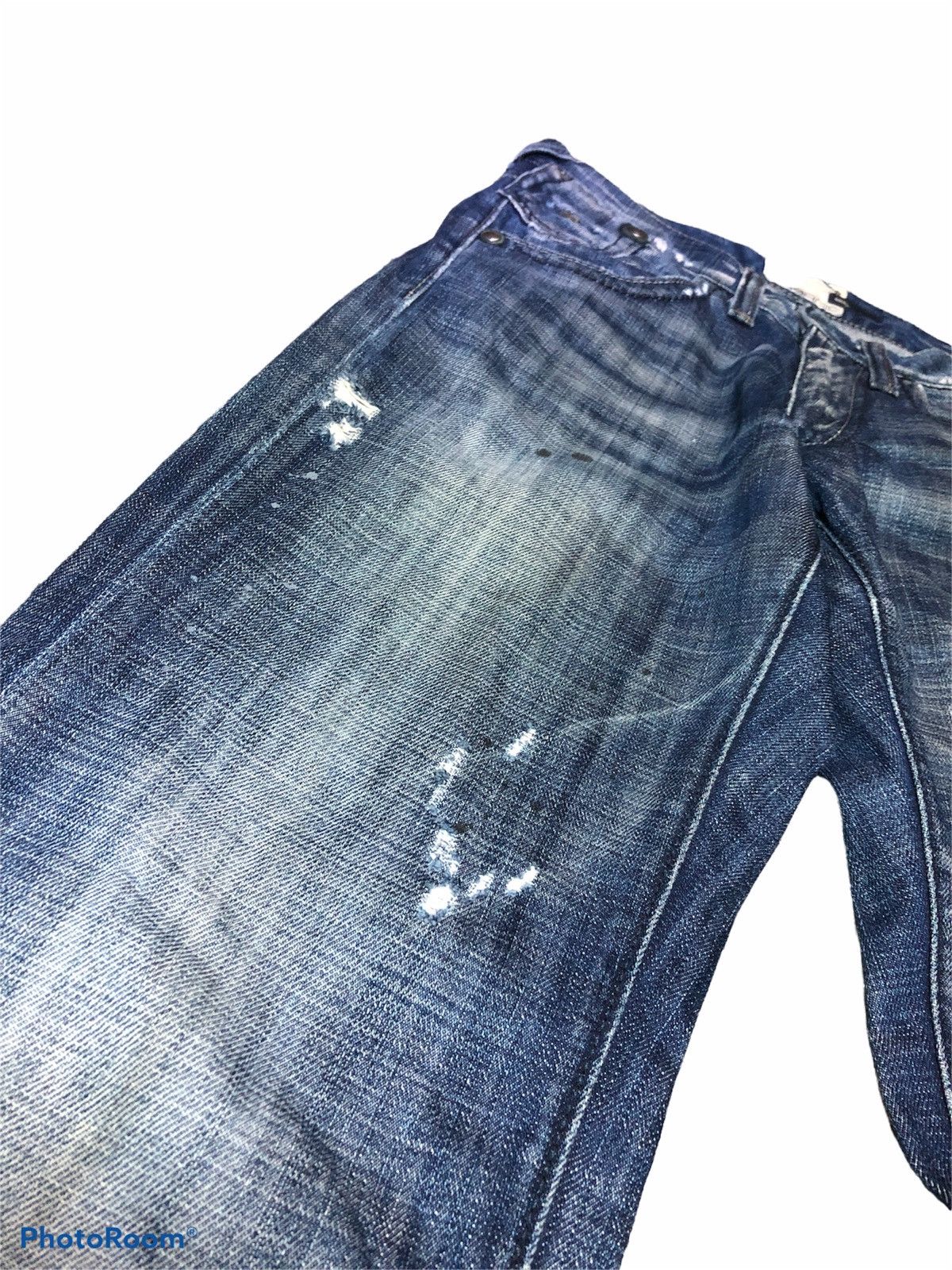 Energie ENERGIE KROLL DISTRESSED SPLATTER PAINT DENIM Size US 30 / EU 46 - 4 Thumbnail