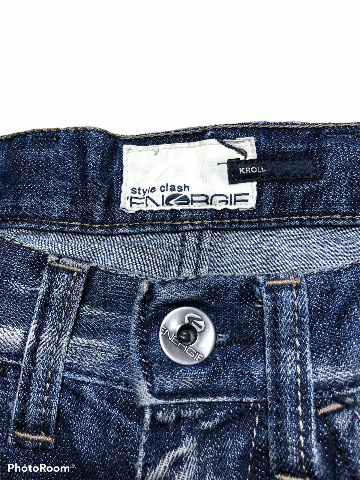 Energie ENERGIE KROLL DISTRESSED SPLATTER PAINT DENIM Size US 30 / EU 46 - 7 Thumbnail