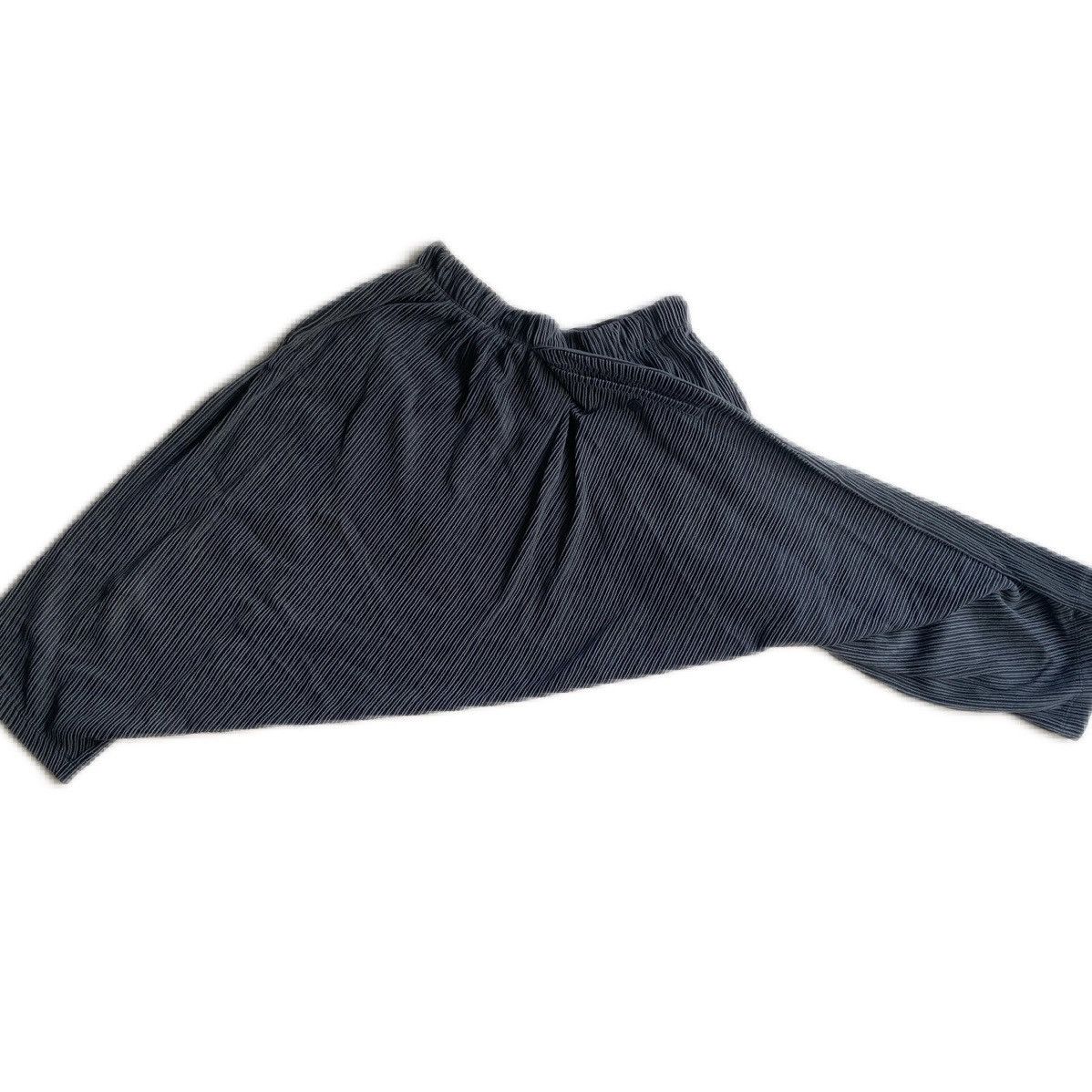 Issey Miyake SS18 Ribbed Drop Crotch Pants Size US 32 / EU 48 - 3 Thumbnail