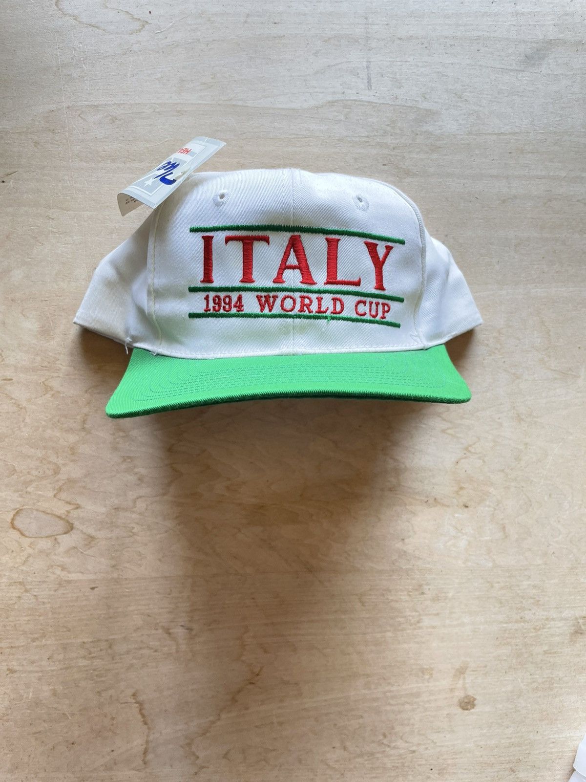 Vintage the game Italy World Cup 1994 split bar hat