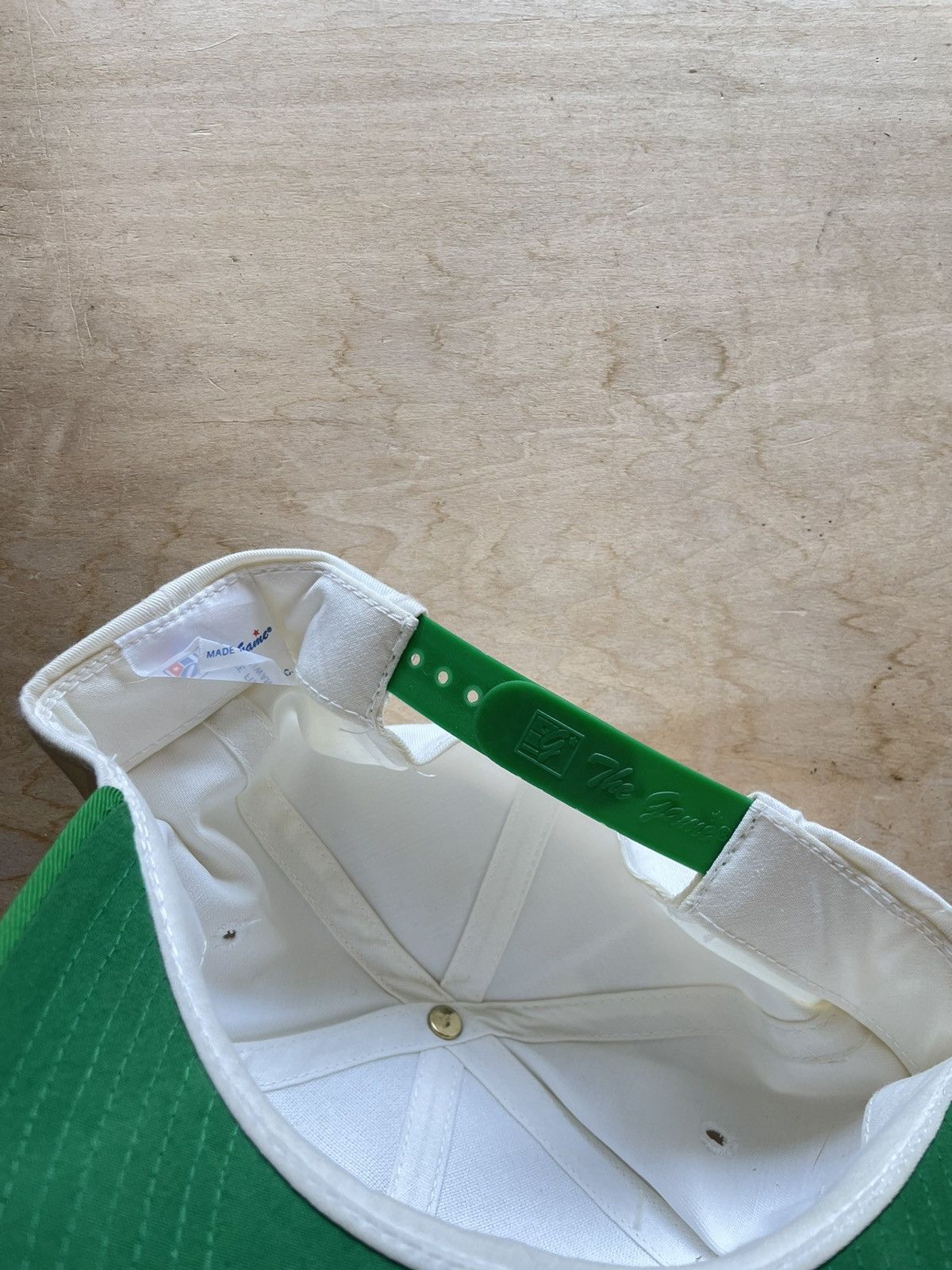 Vintage Vintage the game Italy World Cup 1994 split bar hat Size ONE SIZE - 5 Thumbnail