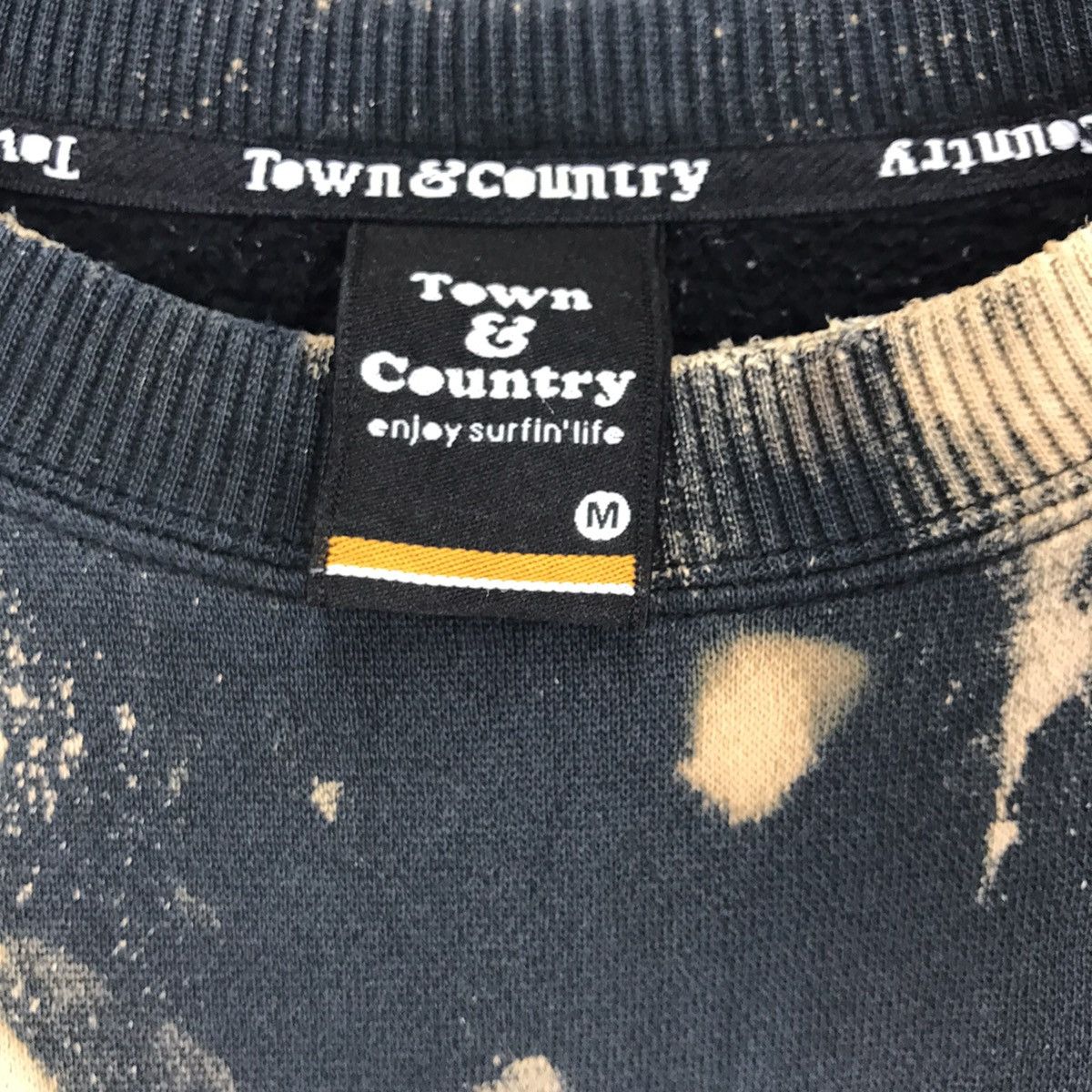 Vintage Vintage Town&Country Asid Wash Custom Crewneck Size US M / EU 48-50 / 2 - 5 Thumbnail