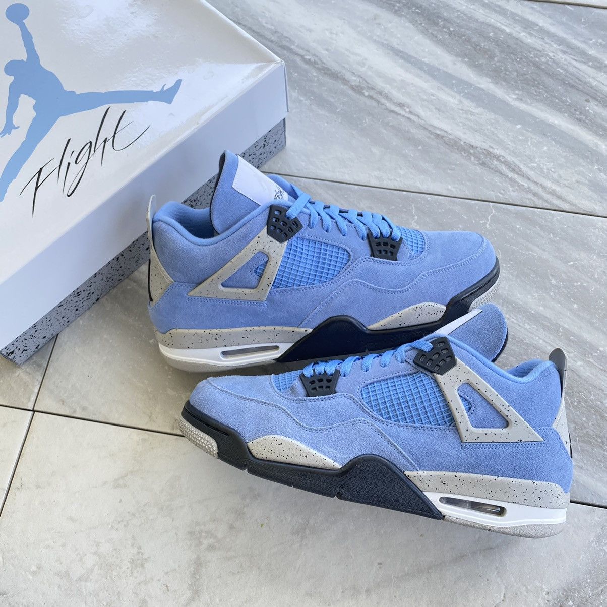 Jordan Brand Air Jordan Retro 4 University Blue Grailed