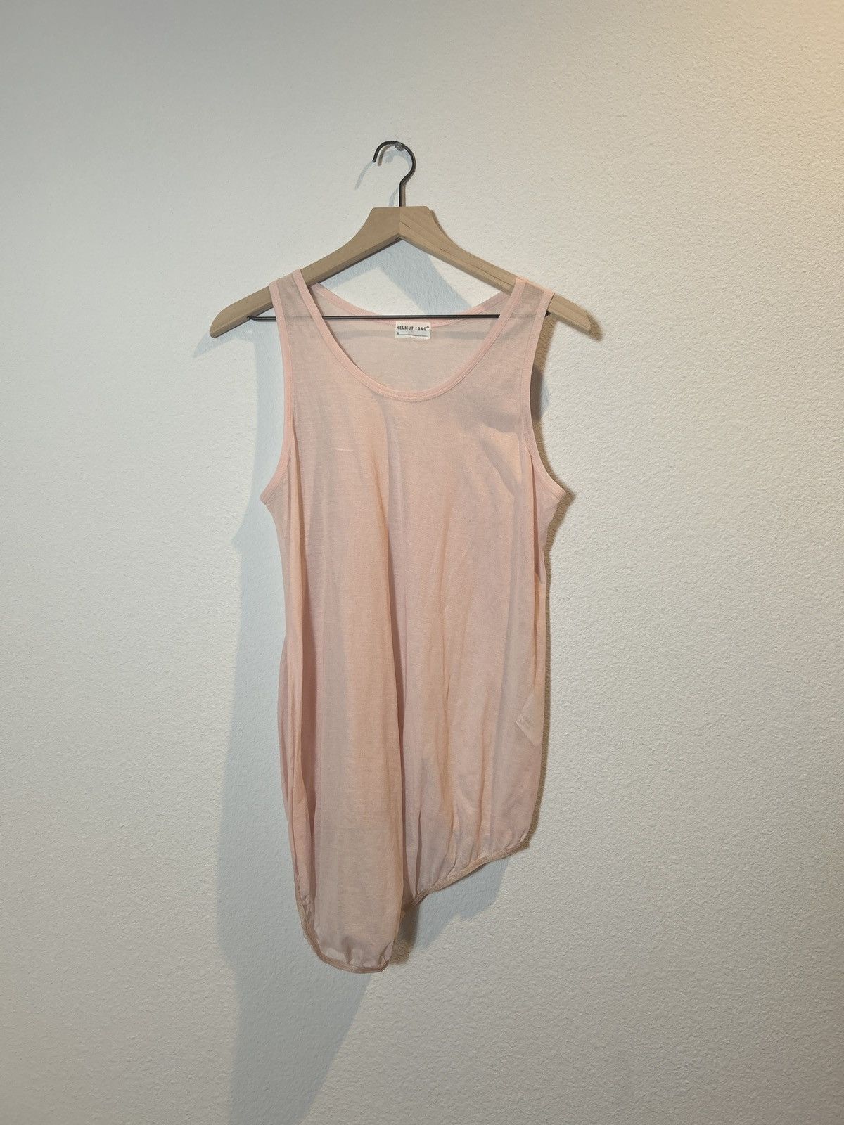 Helmut Lang Helmut Lang vintage elastic tank Size L / US 10 / IT 46 - 1 Thumbnail