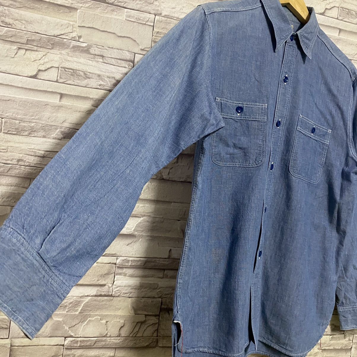 Buzz Rickson's Buzz Rickson's Work Shirt USN Size US M / EU 48-50 / 2 - 6 Thumbnail