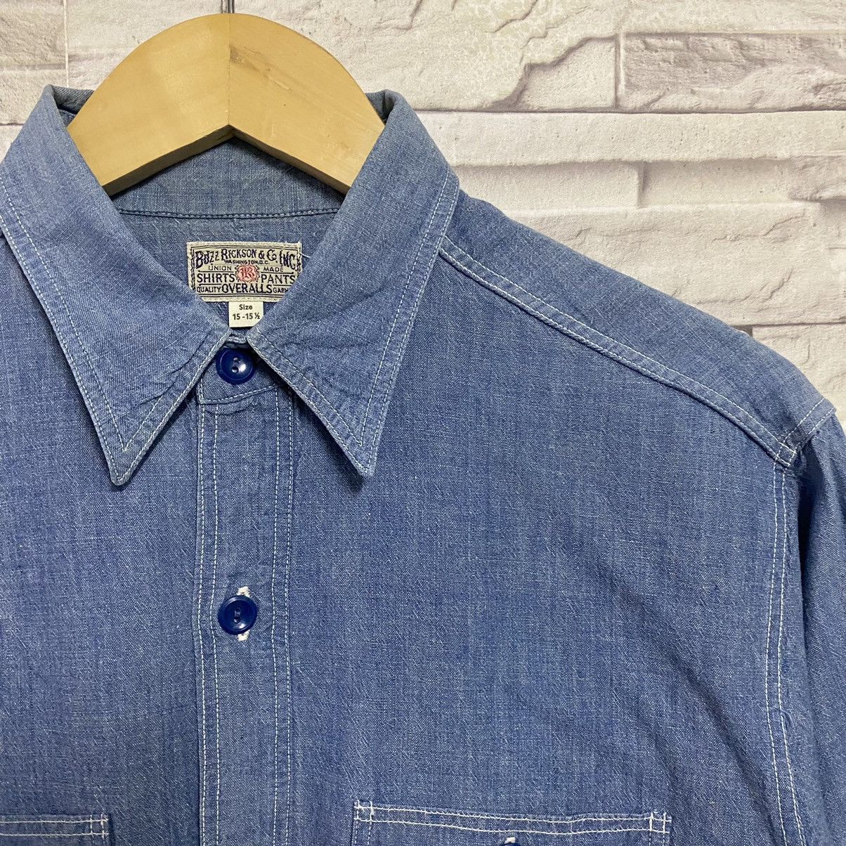 Buzz Rickson's Buzz Rickson's Work Shirt USN Size US M / EU 48-50 / 2 - 11 Thumbnail