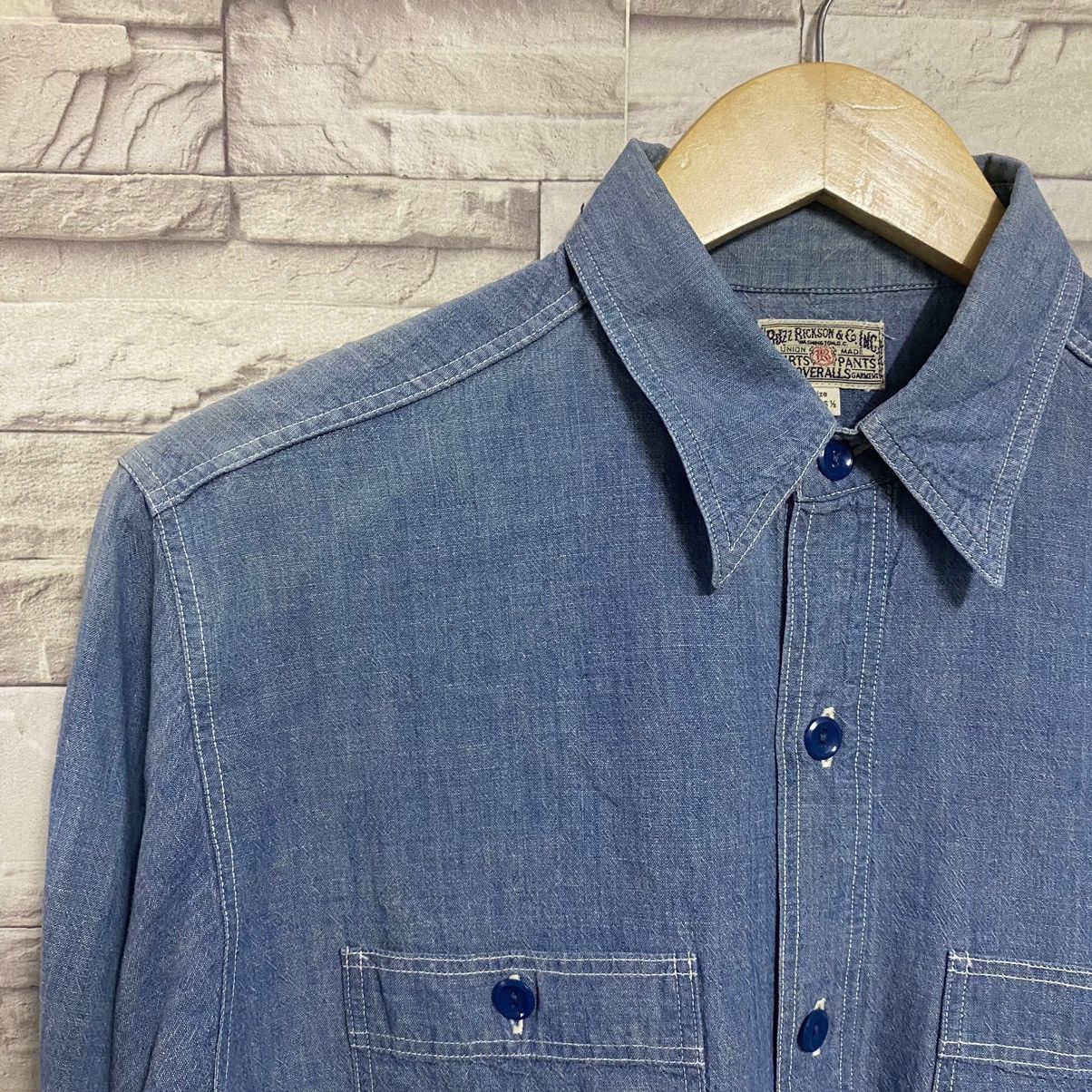 Buzz Rickson's Buzz Rickson's Work Shirt USN Size US M / EU 48-50 / 2 - 10 Thumbnail