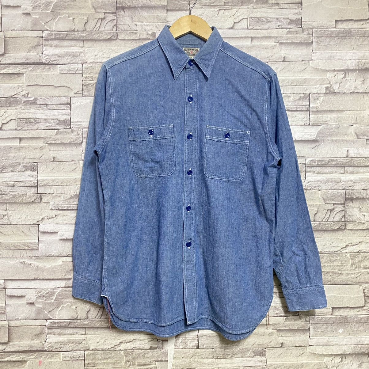Buzz Rickson's Buzz Rickson's Work Shirt USN Size US M / EU 48-50 / 2 - 3 Thumbnail