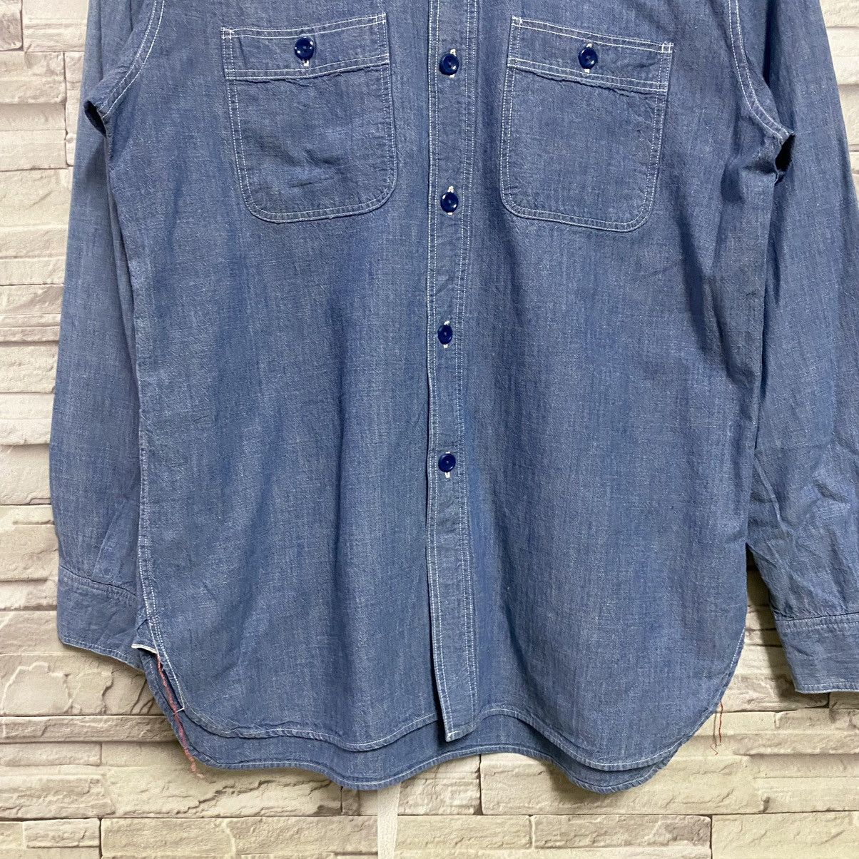 Buzz Rickson's Buzz Rickson's Work Shirt USN Size US M / EU 48-50 / 2 - 5 Thumbnail