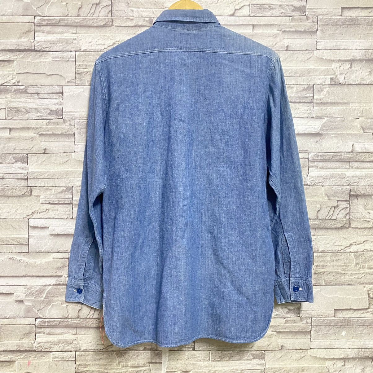 Buzz Rickson's Buzz Rickson's Work Shirt USN Size US M / EU 48-50 / 2 - 13 Thumbnail