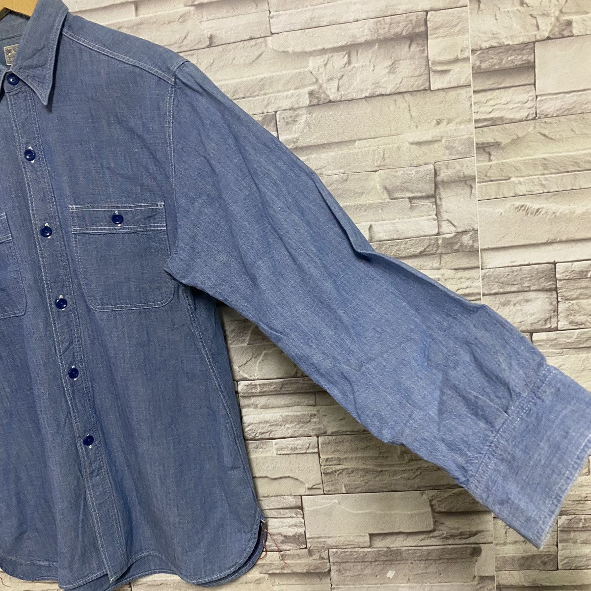 Buzz Rickson's Buzz Rickson's Work Shirt USN Size US M / EU 48-50 / 2 - 7 Thumbnail