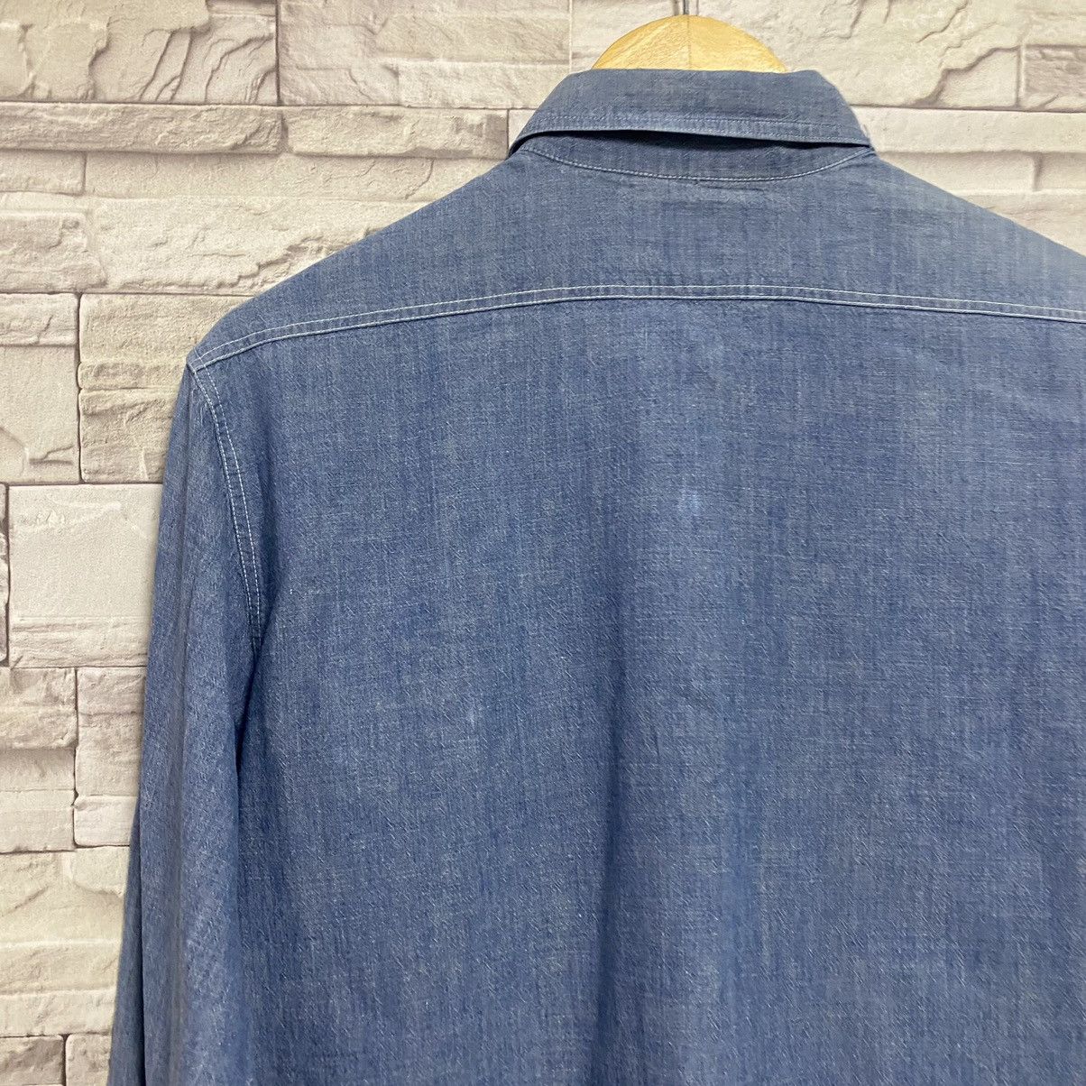 Buzz Rickson's Buzz Rickson's Work Shirt USN Size US M / EU 48-50 / 2 - 14 Thumbnail