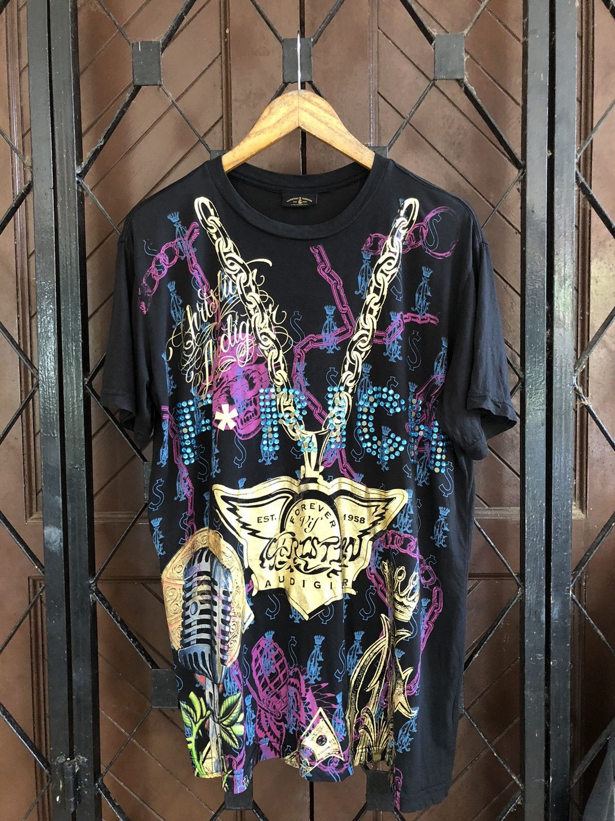 Christian Audigier × Ed Hardy Made in USA Christian Audigier TShirt L Size Size US L / EU 52-54 / 3 - 1 Thumbnail