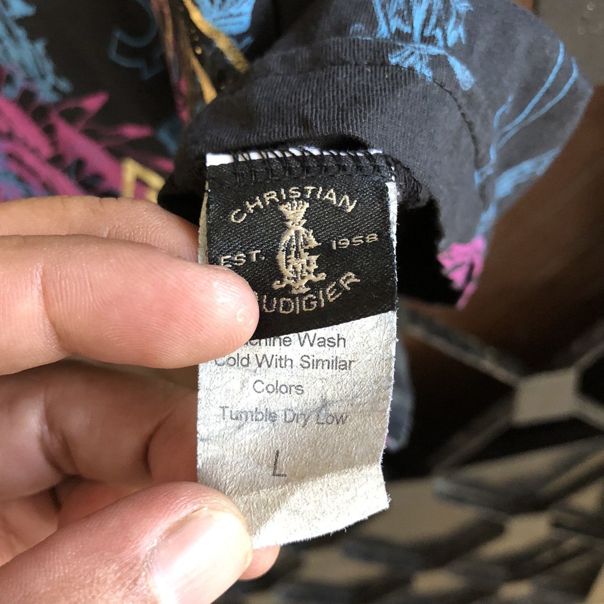 Christian Audigier × Ed Hardy Made in USA Christian Audigier TShirt L Size Size US L / EU 52-54 / 3 - 4 Thumbnail