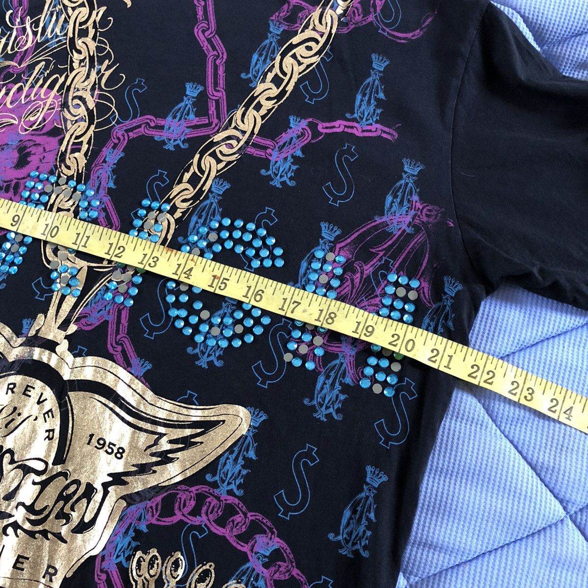 Christian Audigier × Ed Hardy Made in USA Christian Audigier TShirt L Size Size US L / EU 52-54 / 3 - 6 Thumbnail