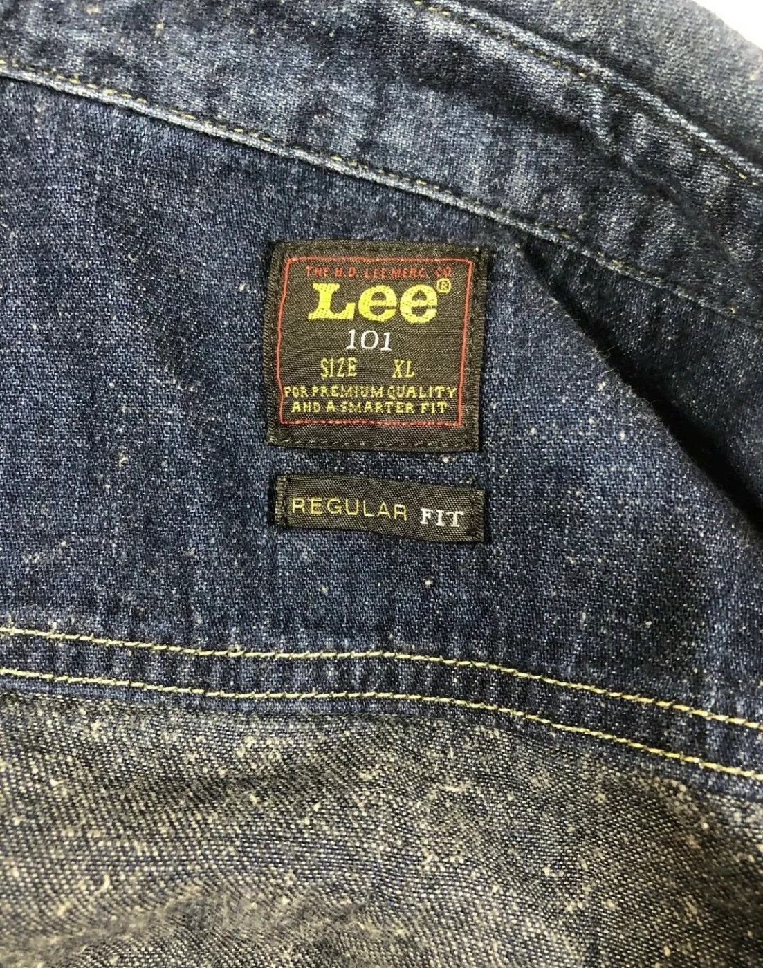 Lee Lee 101 shirt worker size Xl patches Size US XL / EU 56 / 4 - 4 Thumbnail