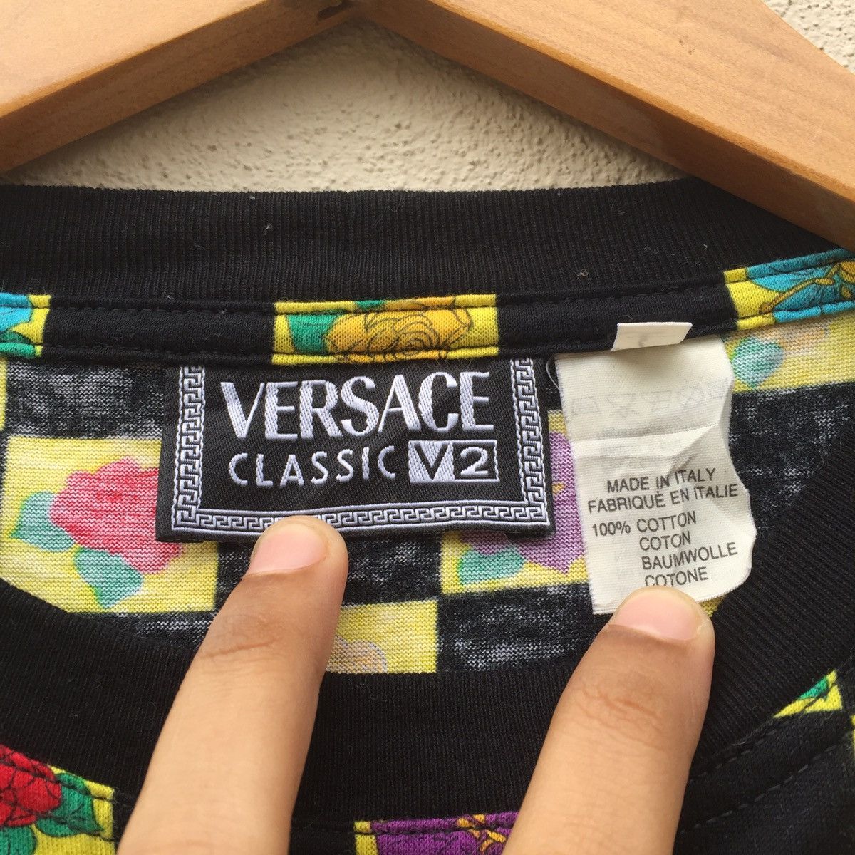 Versace × Versace Jeans Couture VERSACE CLASSIC V2 FULLPRINT DESIGN T-SHIRT Size US XL / EU 56 / 4 - 7 Thumbnail