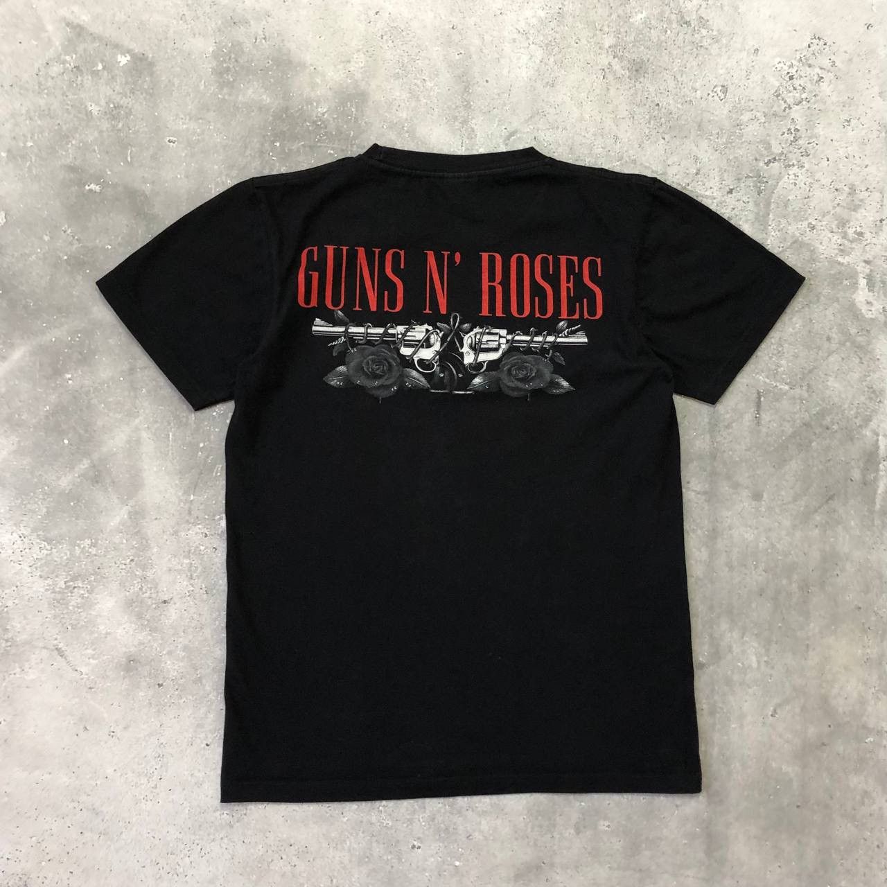 Band Tees Vintage Guns N Roses Bootleg T Shirt Black Size S/M Size US M / EU 48-50 / 2 - 2 Thumbnail