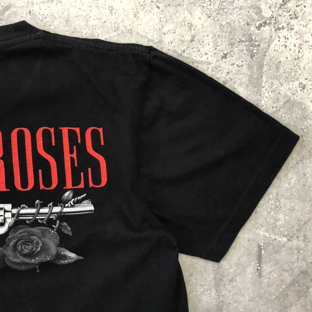 Band Tees Vintage Guns N Roses Bootleg T Shirt Black Size S/M Size US M / EU 48-50 / 2 - 13 Thumbnail