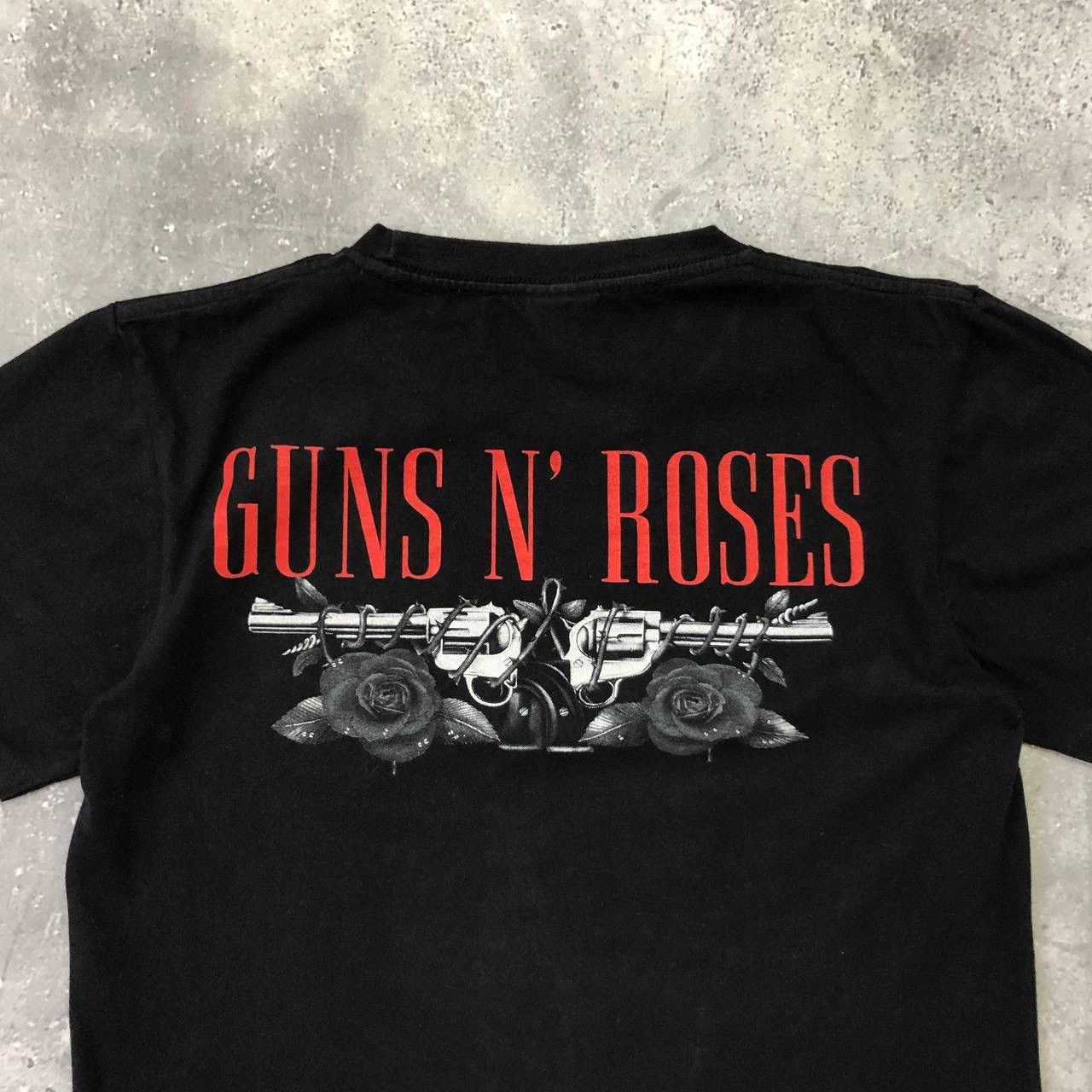 Band Tees Vintage Guns N Roses Bootleg T Shirt Black Size S/M Size US M / EU 48-50 / 2 - 12 Thumbnail