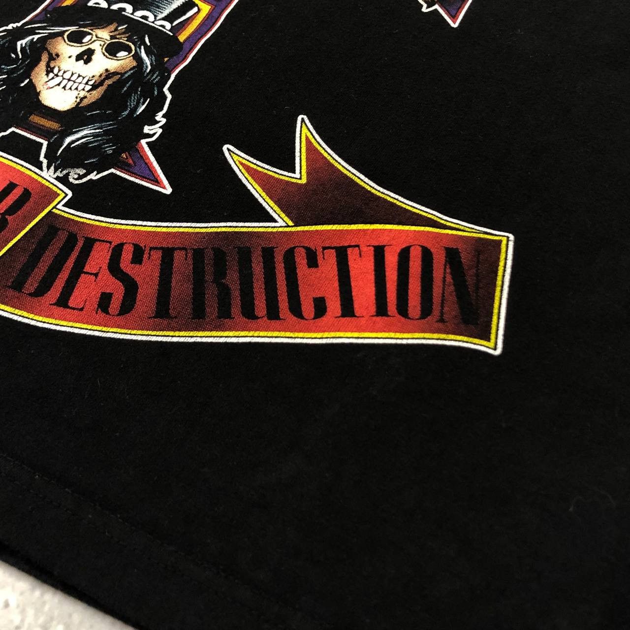 Band Tees Vintage Guns N Roses Bootleg T Shirt Black Size S/M Size US M / EU 48-50 / 2 - 11 Thumbnail