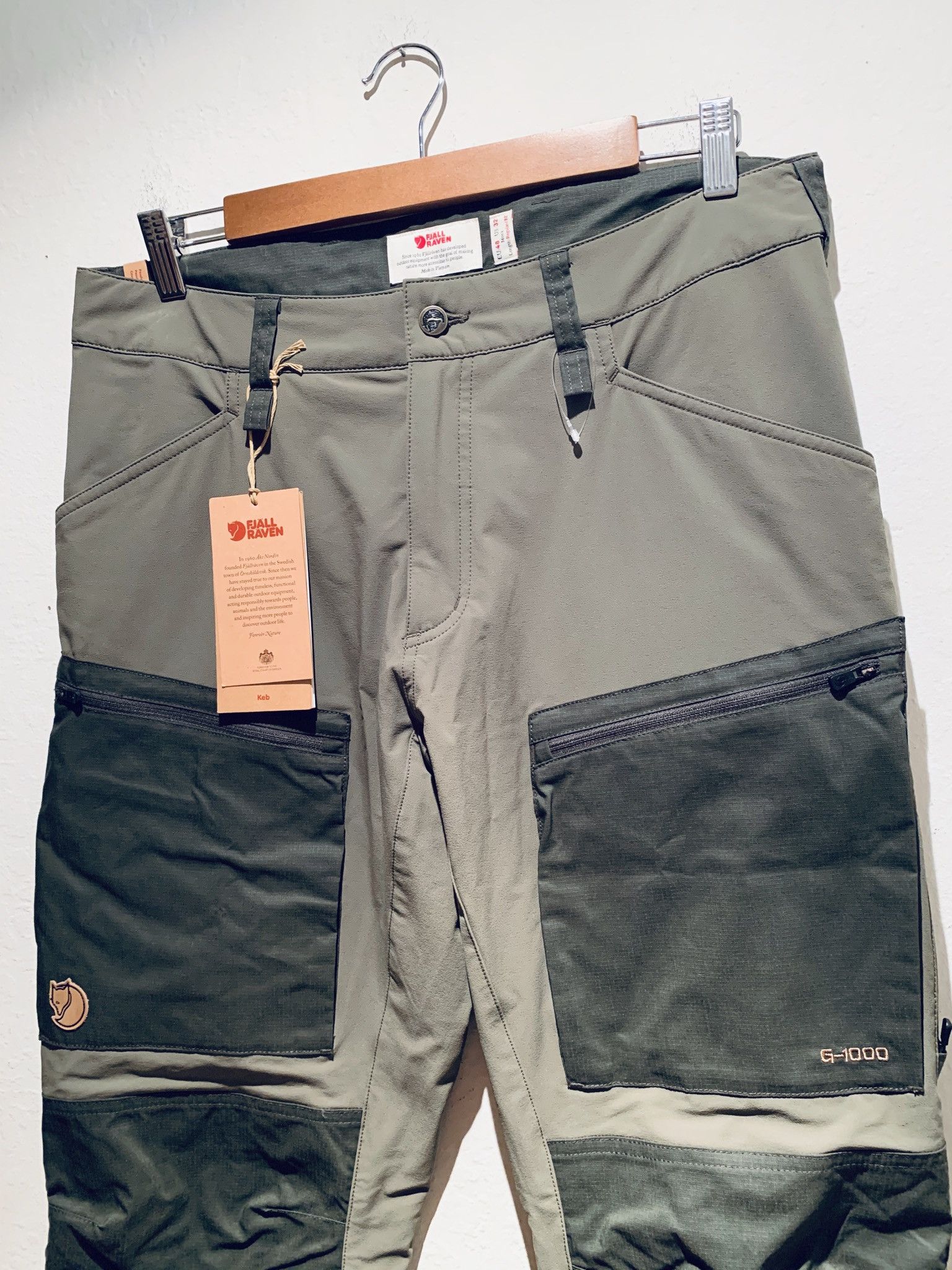 Designer × Fjallraven *RARE* New Fjallraven Keb G-1000 Cargo Pants - 32 Size US 32 / EU 48 - 2 Thumbnail