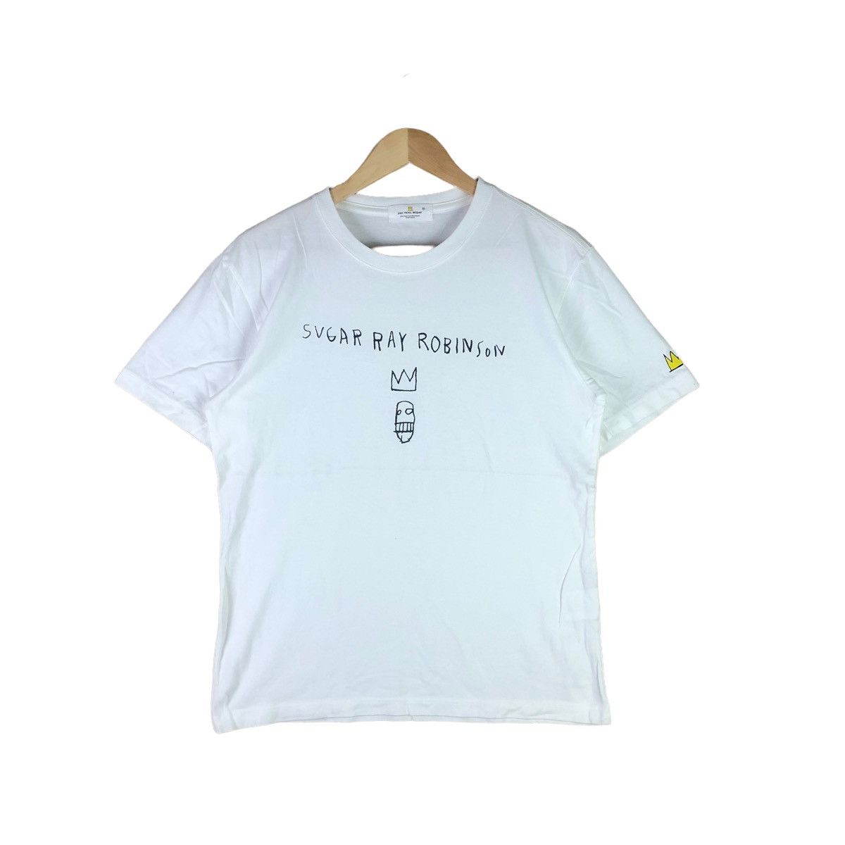 Vintage Jean Michel Basquiat Sugar Ray Robinson Tshirt