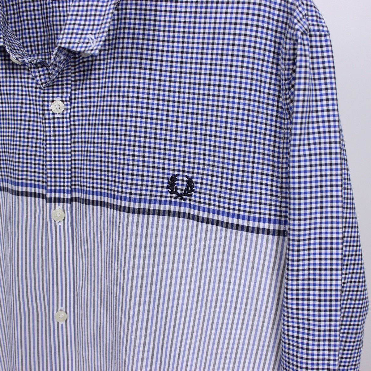 Fred Perry Vintage Fred Perry Long Sleeve Shirt Size US XL / EU 56 / 4 - 4 Thumbnail