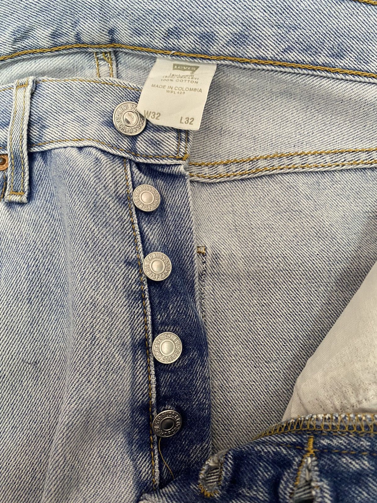 Kapital VINTAGE LEVI’S 80s 501 XX DIRTY DENIM JEANS Size US 31 - 15 Thumbnail