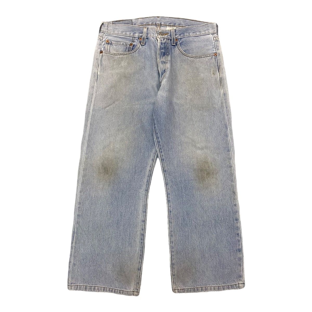 Kapital VINTAGE LEVI’S 80s 501 XX DIRTY DENIM JEANS Size US 31 - 1 Thumbnail