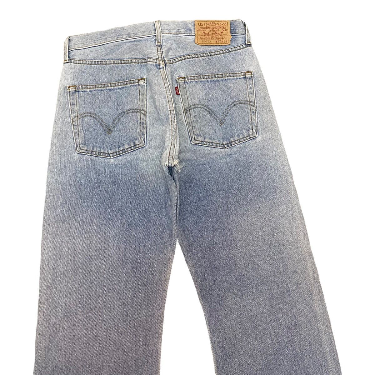 Kapital VINTAGE LEVI’S 80s 501 XX DIRTY DENIM JEANS Size US 31 - 7 Thumbnail