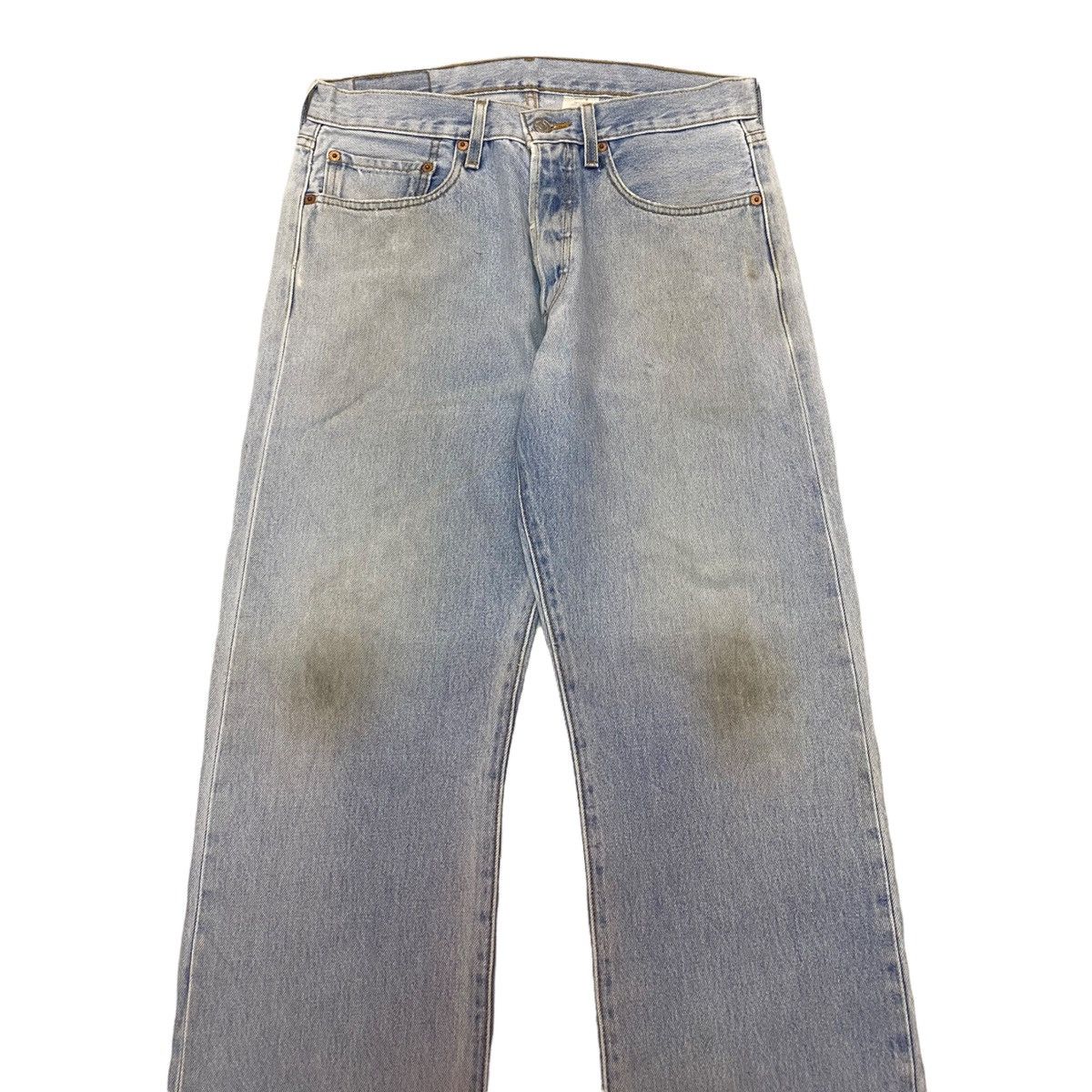 Kapital VINTAGE LEVI’S 80s 501 XX DIRTY DENIM JEANS Size US 31 - 8 Thumbnail