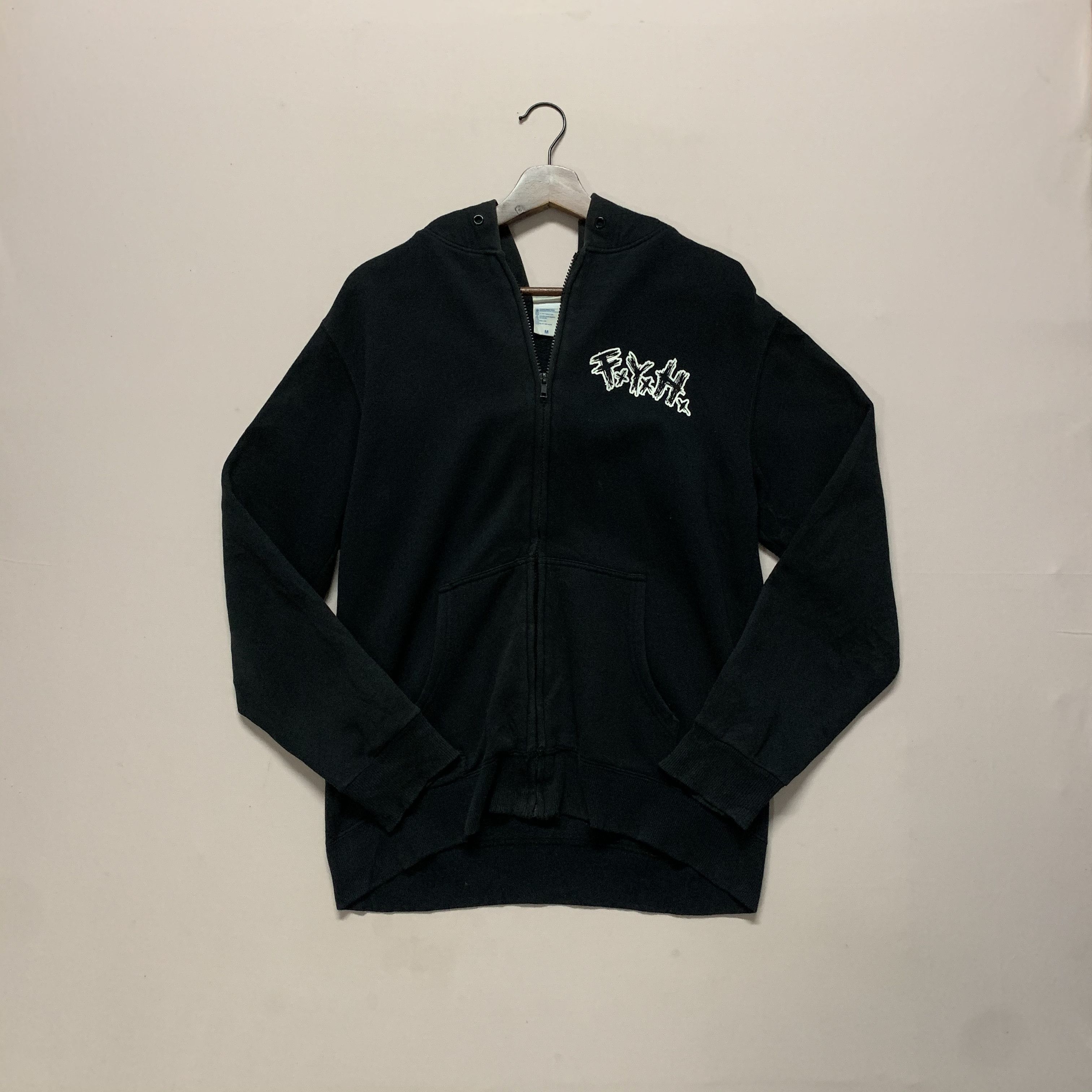 Japanese Brand FxYxH Fuck You Heroes Human Strikes Hooded Zip Ups Sweater Size US M / EU 48-50 / 2 - 2 Thumbnail
