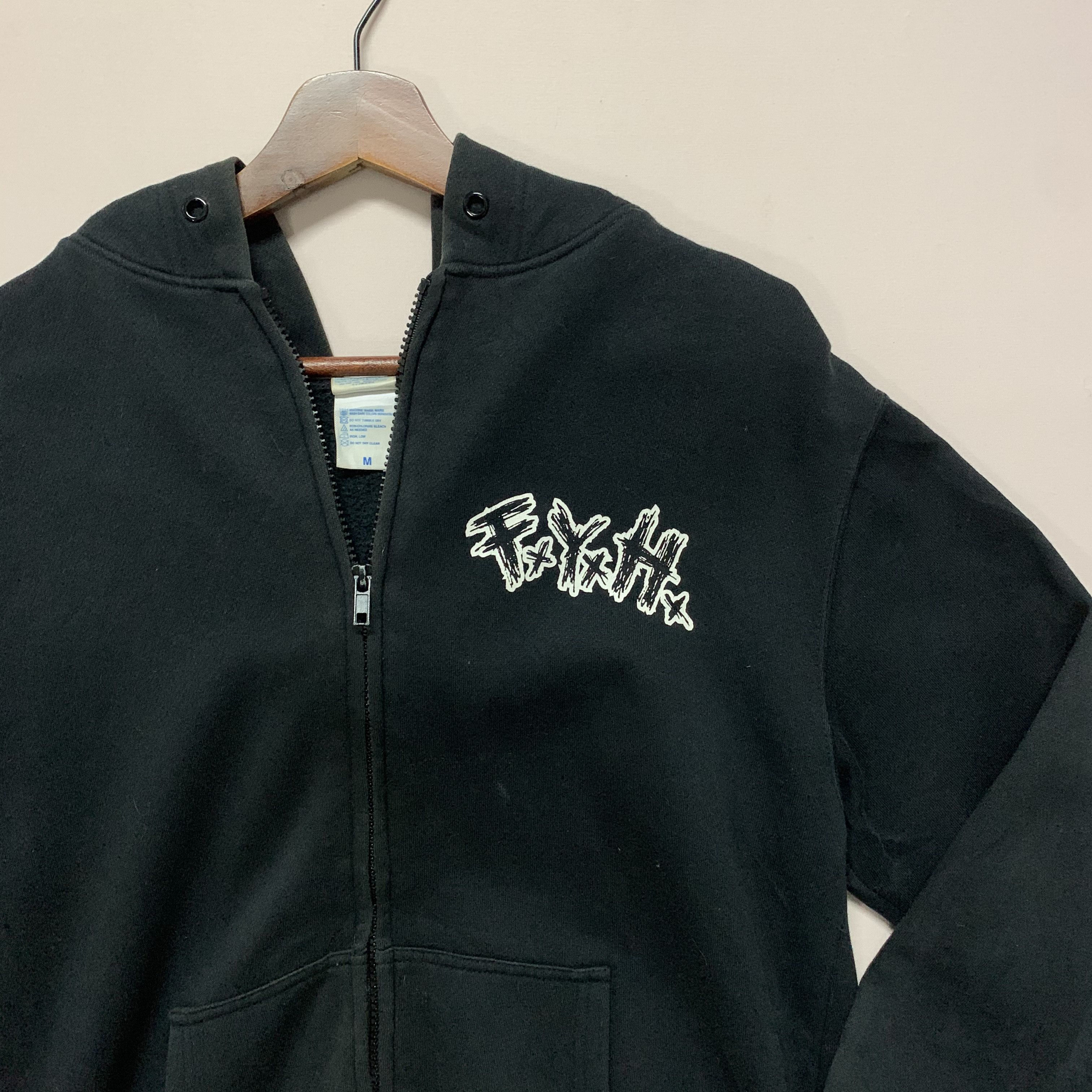 Japanese Brand FxYxH Fuck You Heroes Human Strikes Hooded Zip Ups Sweater Size US M / EU 48-50 / 2 - 3 Thumbnail