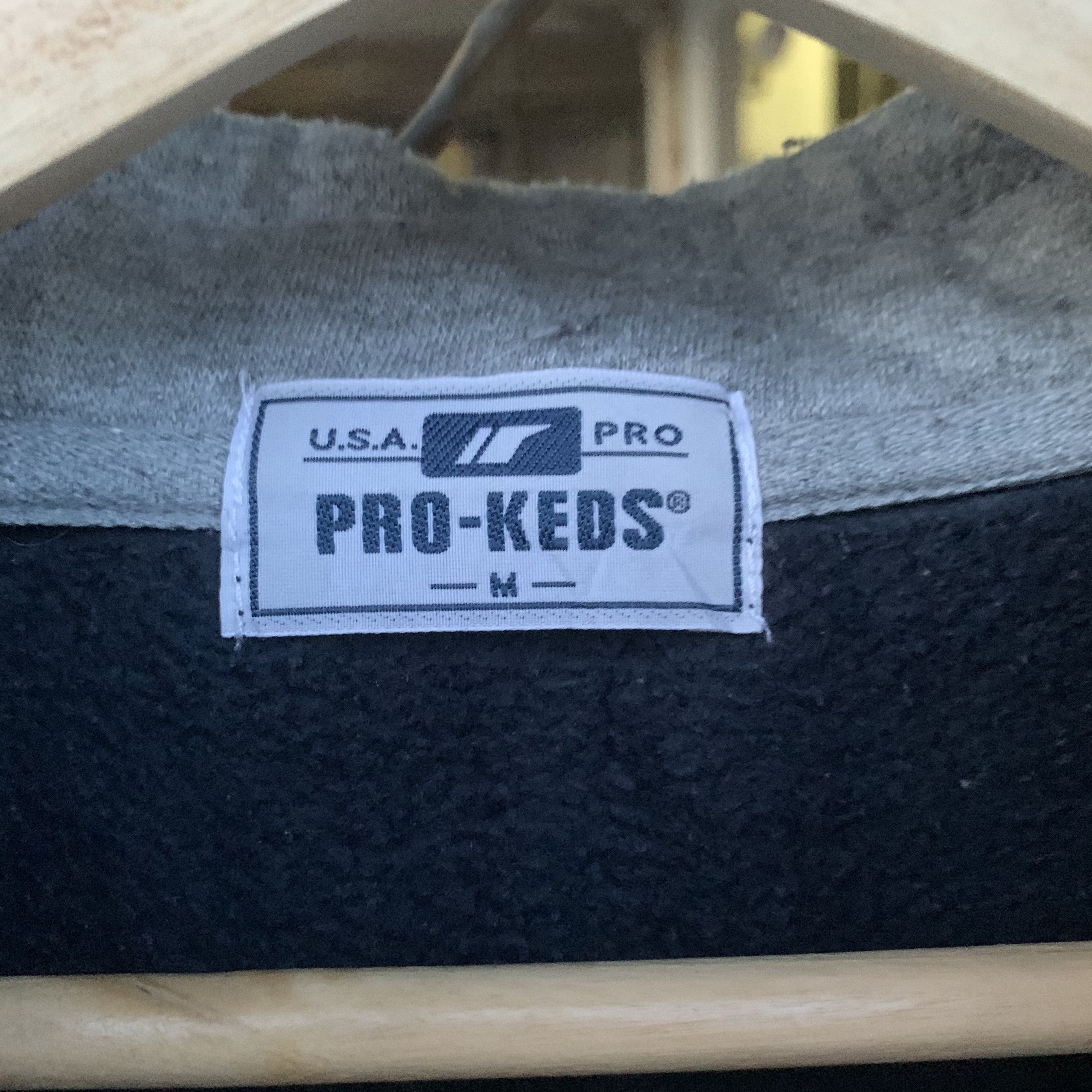 Pro-Keds Vintage Pro Keds Spell Out Quarter Zip Pullover Sweatshirts Size US M / EU 48-50 / 2 - 6 Thumbnail