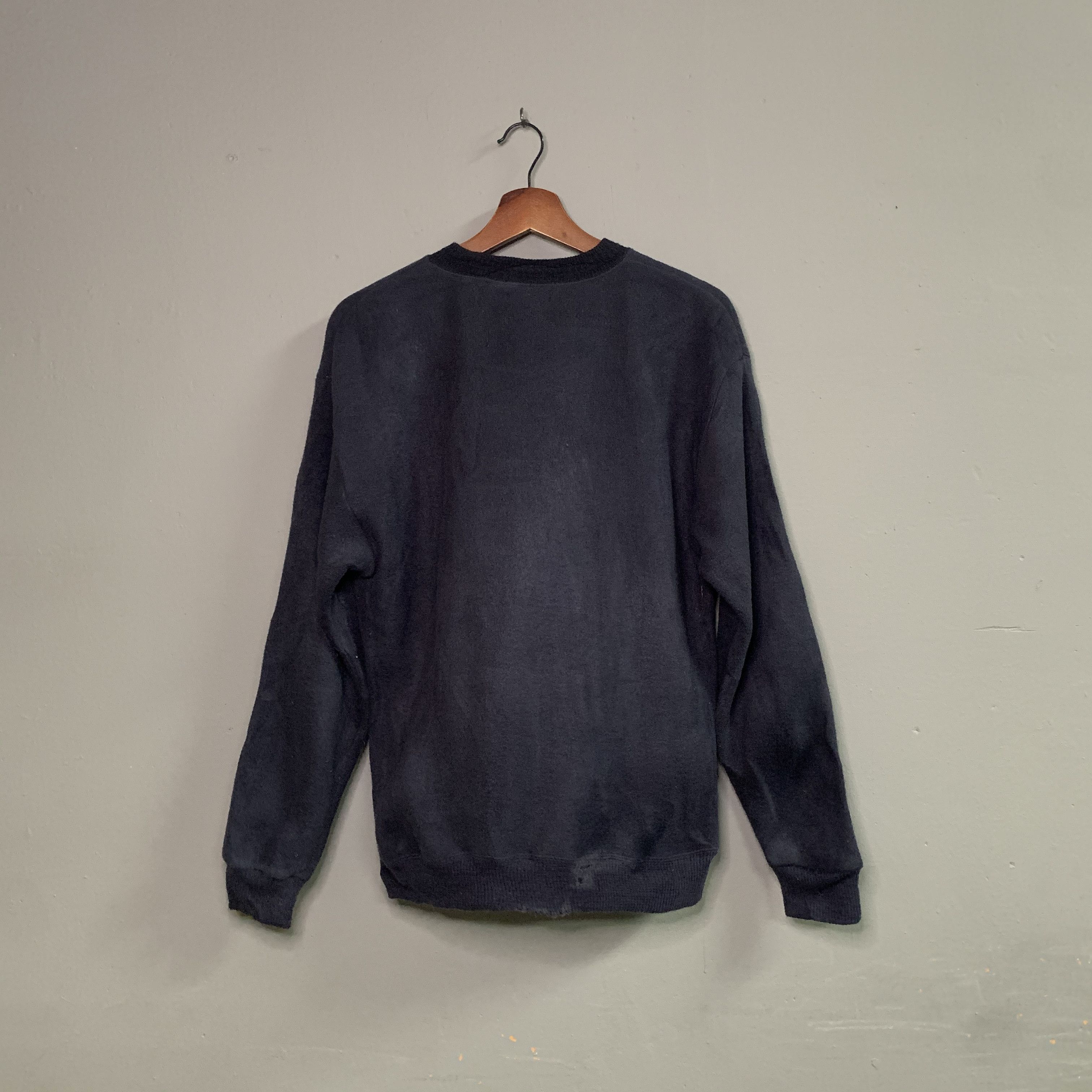 Hiroko Koshino Homme 💥DISTRESSED!! Vintage Hiroko Koshino Homme Crewneck Size US M / EU 48-50 / 2 - 9 Thumbnail