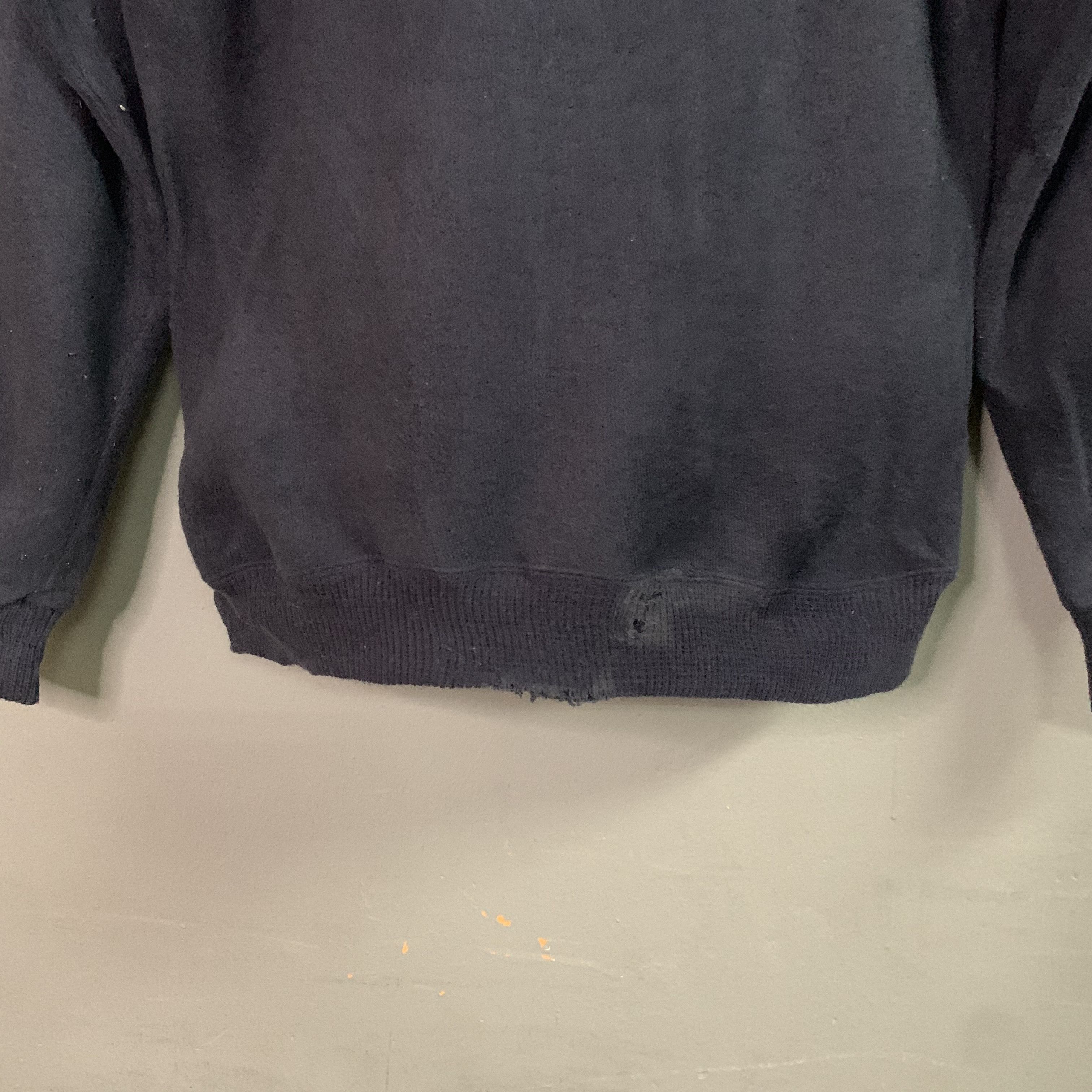 Hiroko Koshino Homme 💥DISTRESSED!! Vintage Hiroko Koshino Homme Crewneck Size US M / EU 48-50 / 2 - 10 Thumbnail